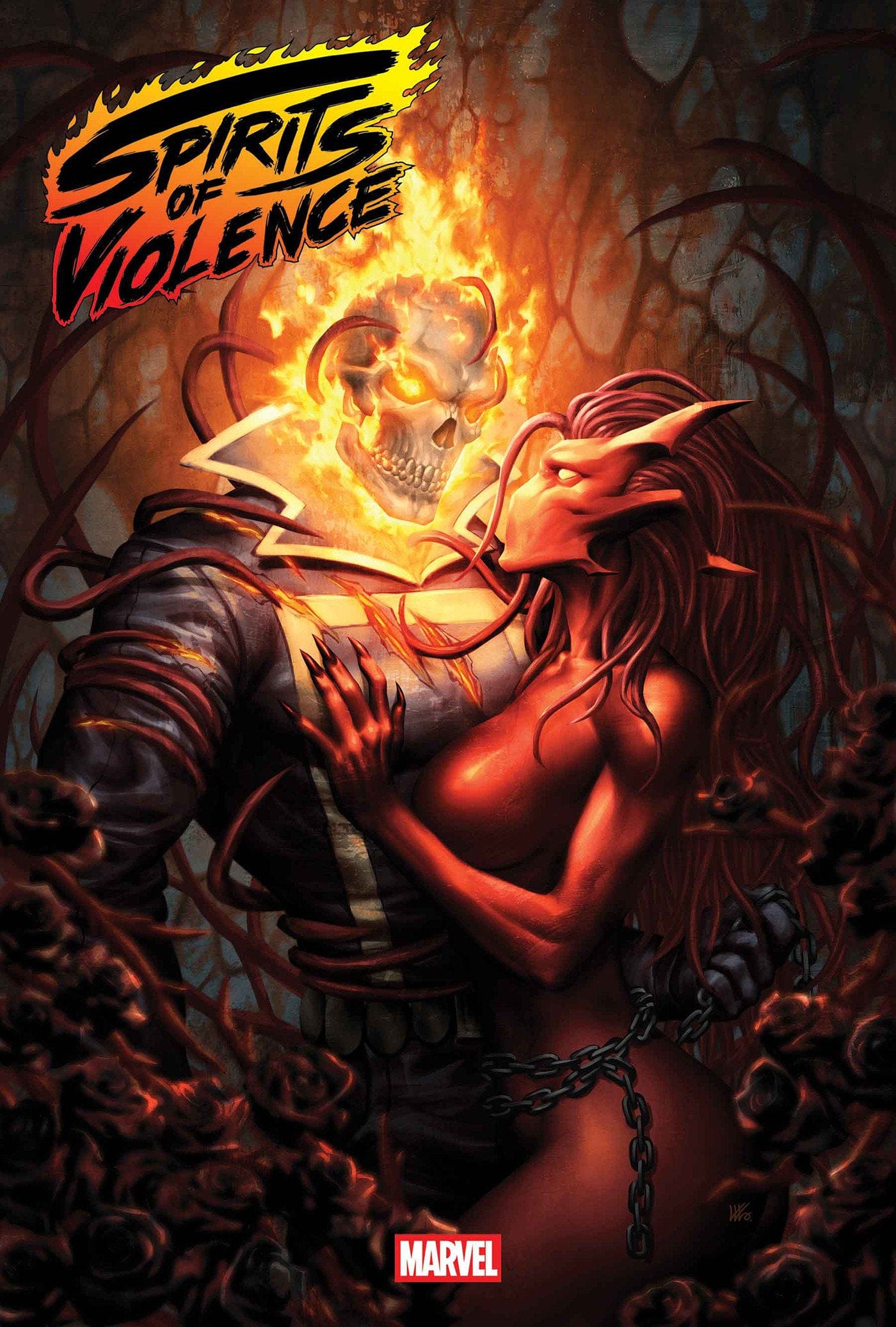 Marvel Comics Spirits Of Violence #4 Main Cover Kendrick "Kunkka" Lim