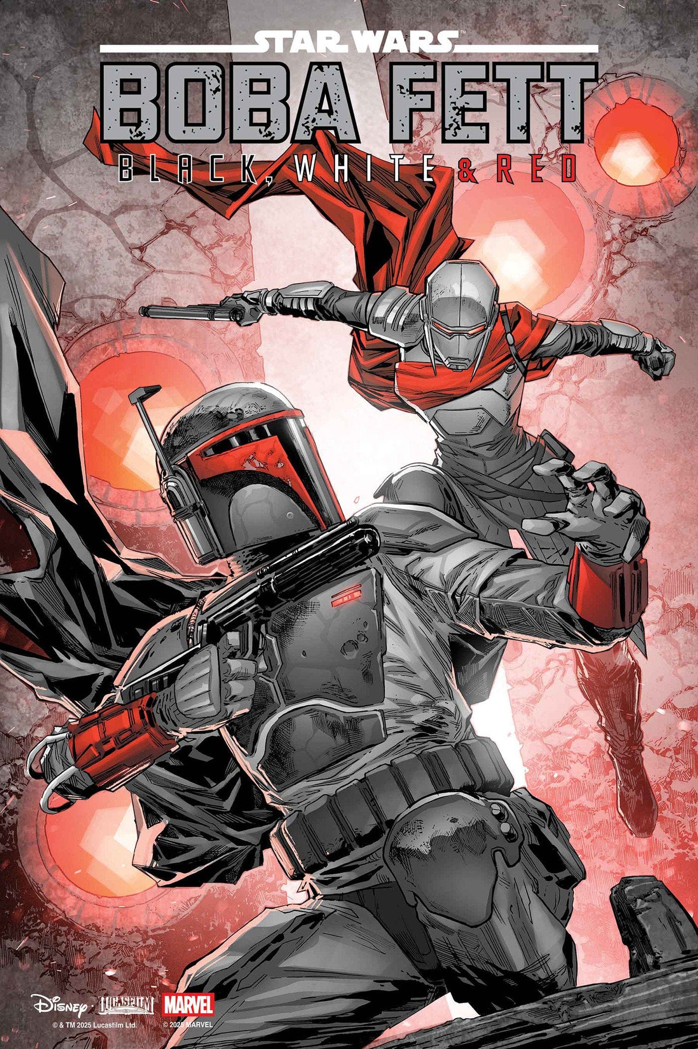 Marvel Comics Star Wars: Boba Fett - Black, White & Red #4