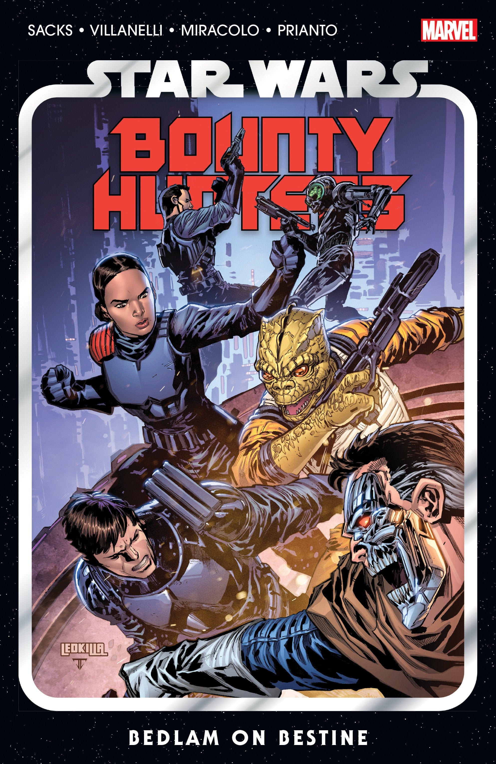 Marvel Comics Star Wars: Bounty Hunters Volume 6 - Bedlam On Bestine