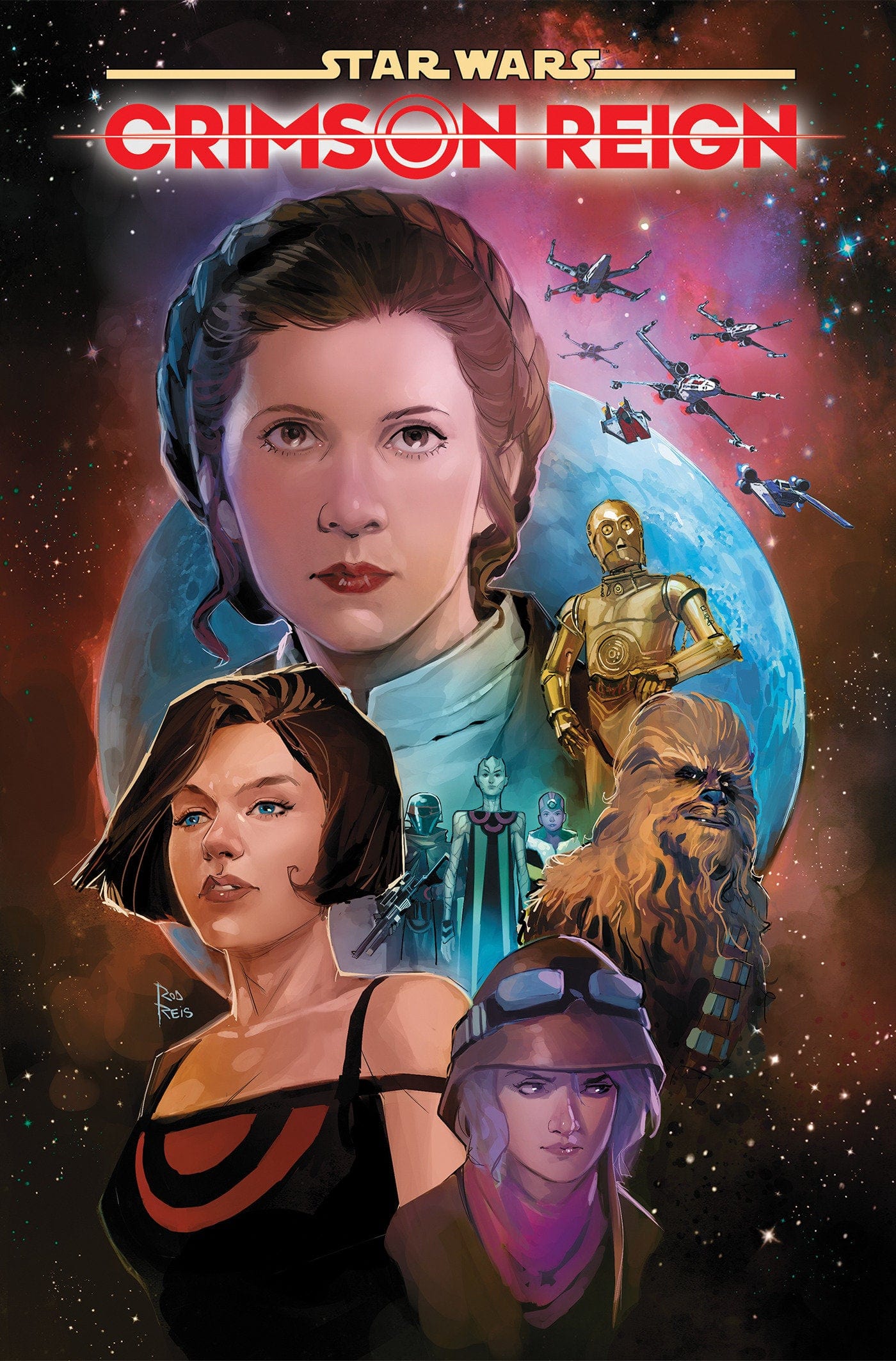 Marvel Comics Star Wars: Crimson Reign Omnibus Rod Reis Cover (Direct Market Edition)