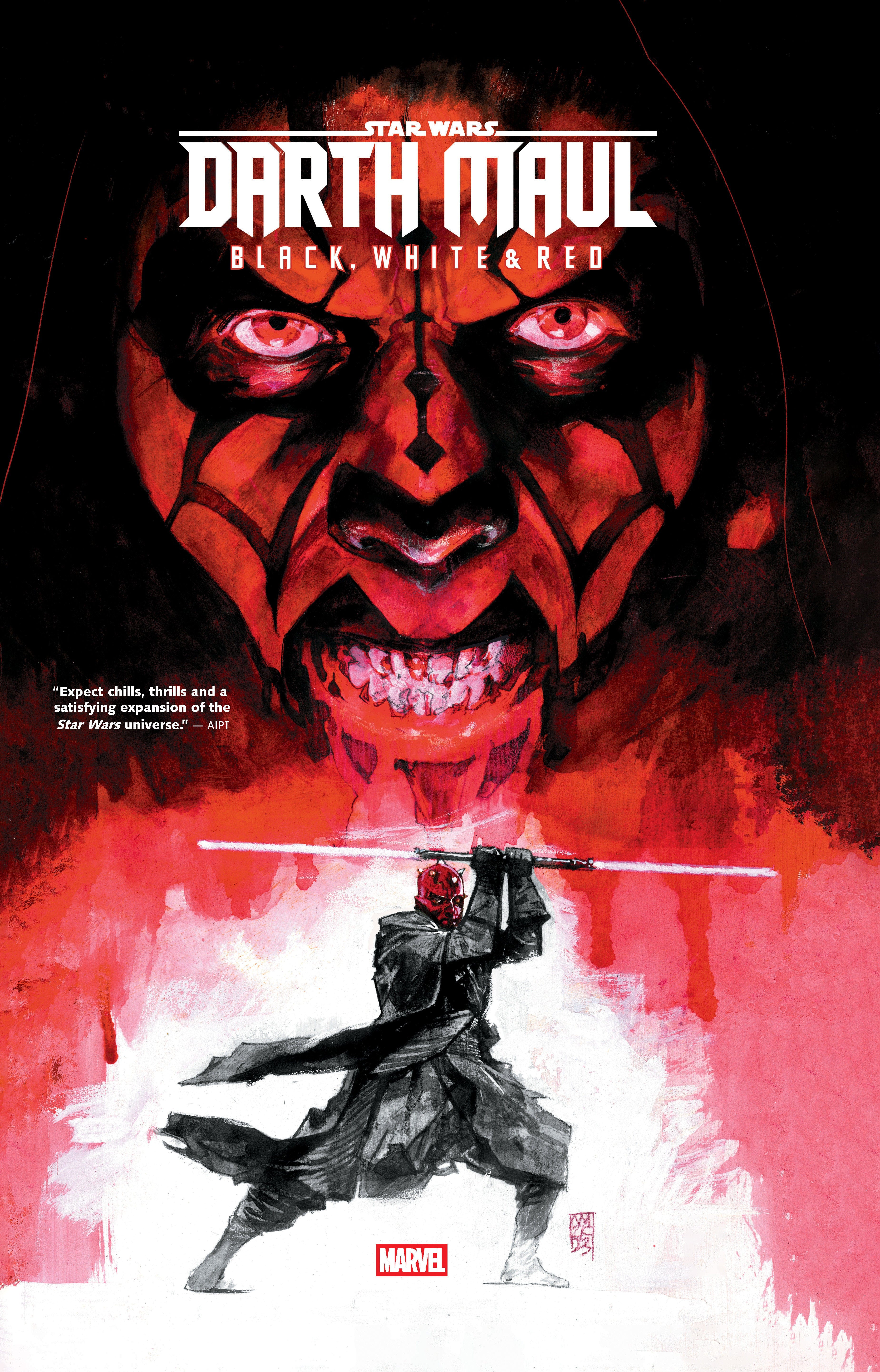 Marvel Comics Star Wars: Darth Maul - Black, White & Red Treasury Edition