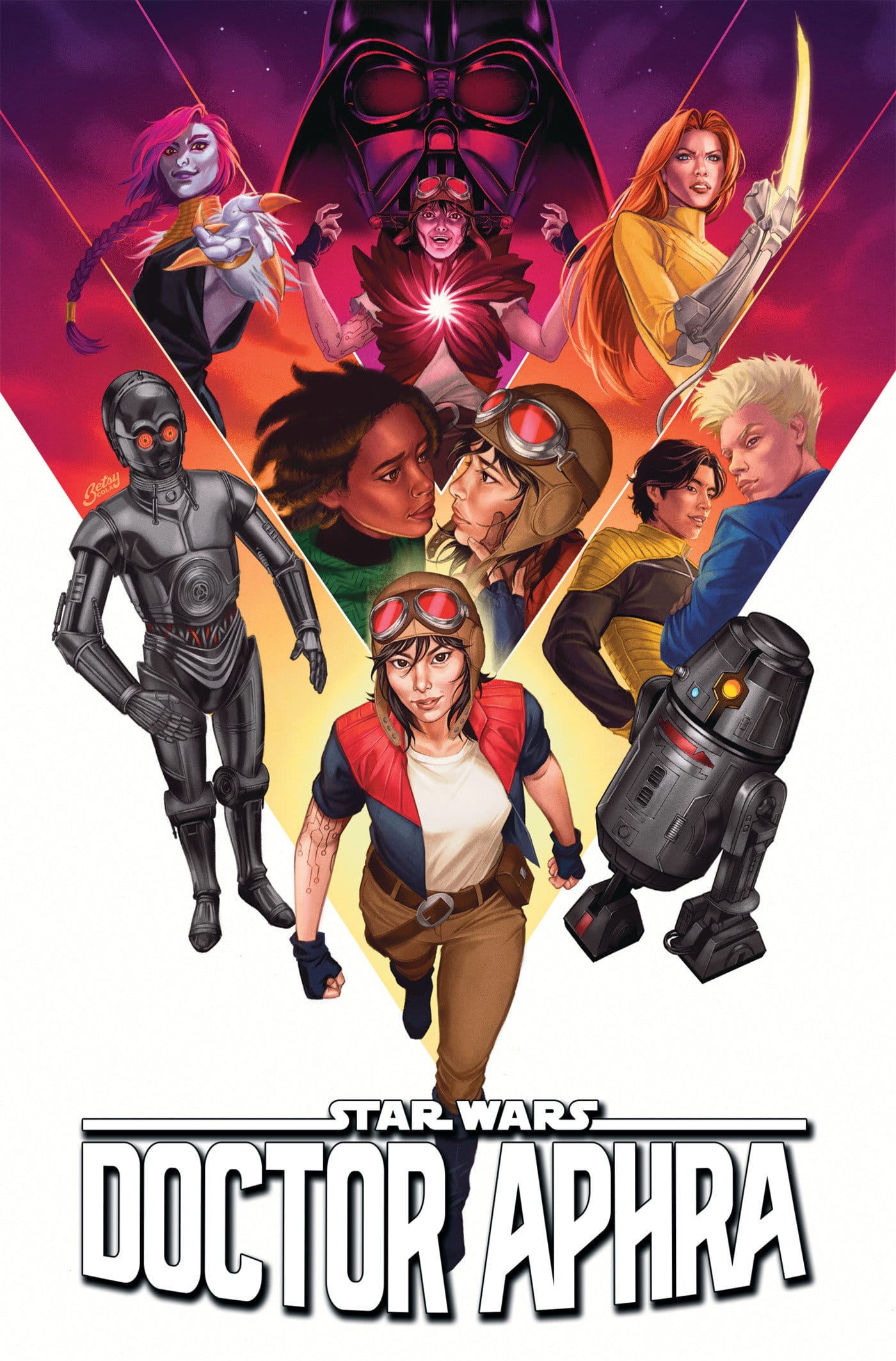 Marvel Comics Star Wars: Doctor Aphra - Friends And Enemies Omnibus Betsy Cola Cover (Direct Market Edition)