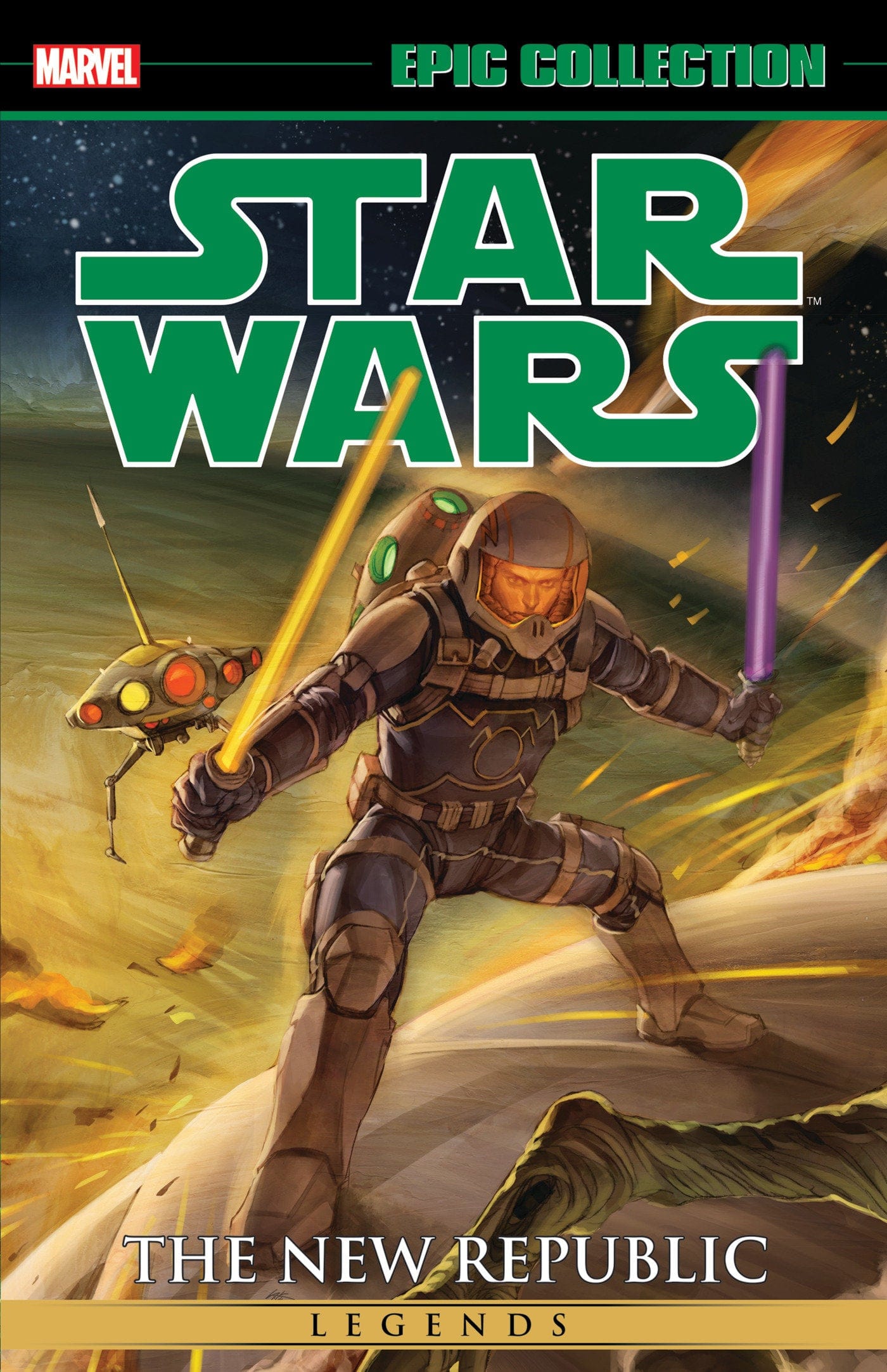 Marvel Comics Star Wars Legends Epic Collection: The New Republic Volume 8
