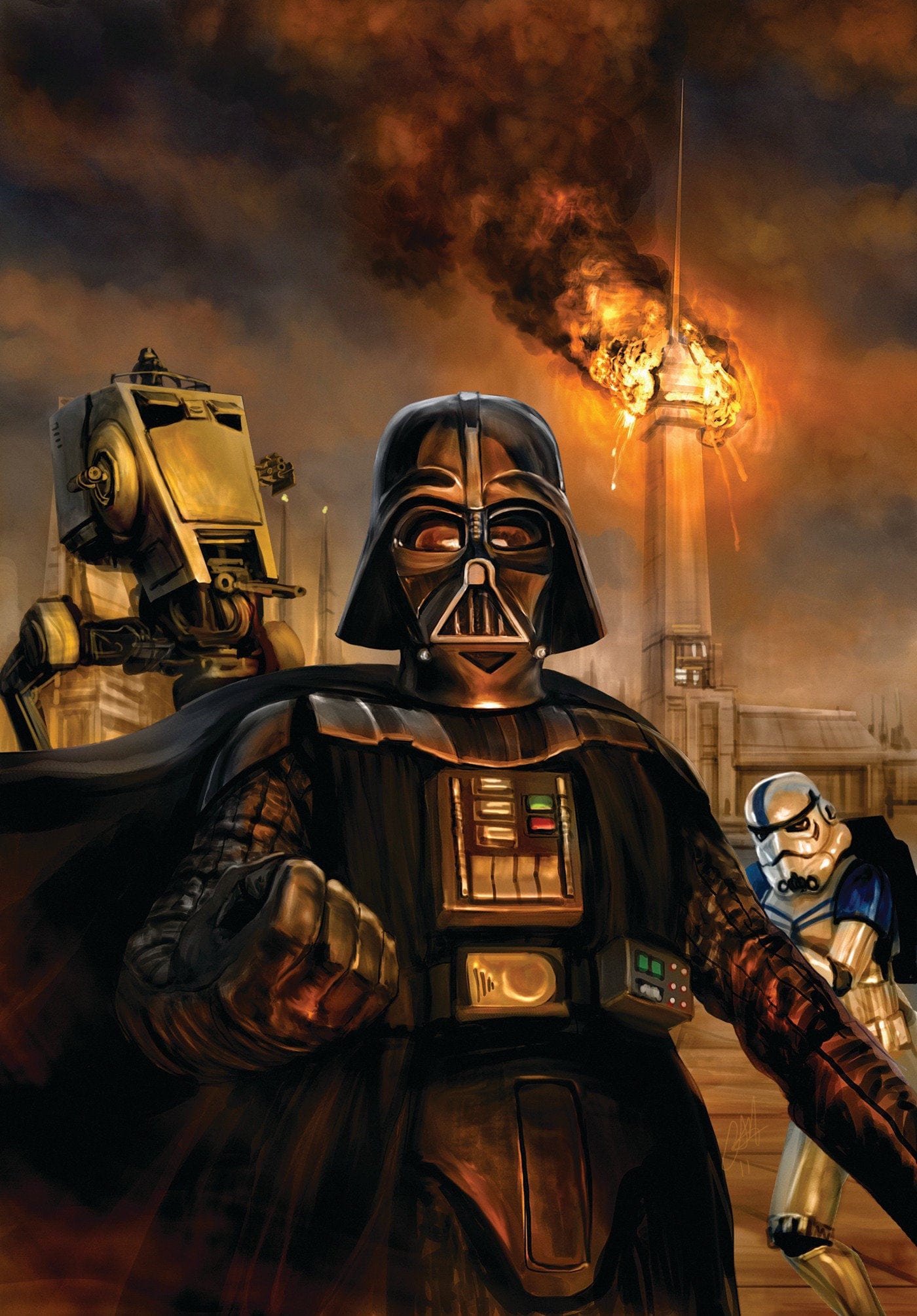 Marvel Comics Star Wars Legends: The Empire Omnibus Volume 3 Chris Scalf Cover (Direct Market Edition)
