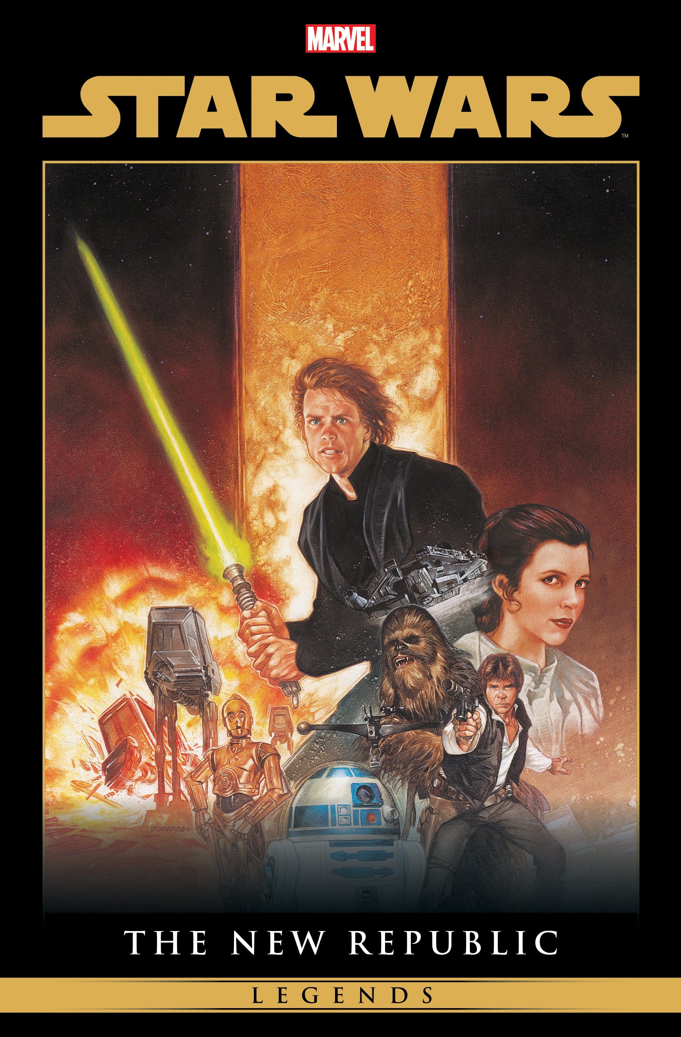 Marvel Comics Star Wars Legends: The New Republic Omnibus Volume 2 Dorman Heroes Cover