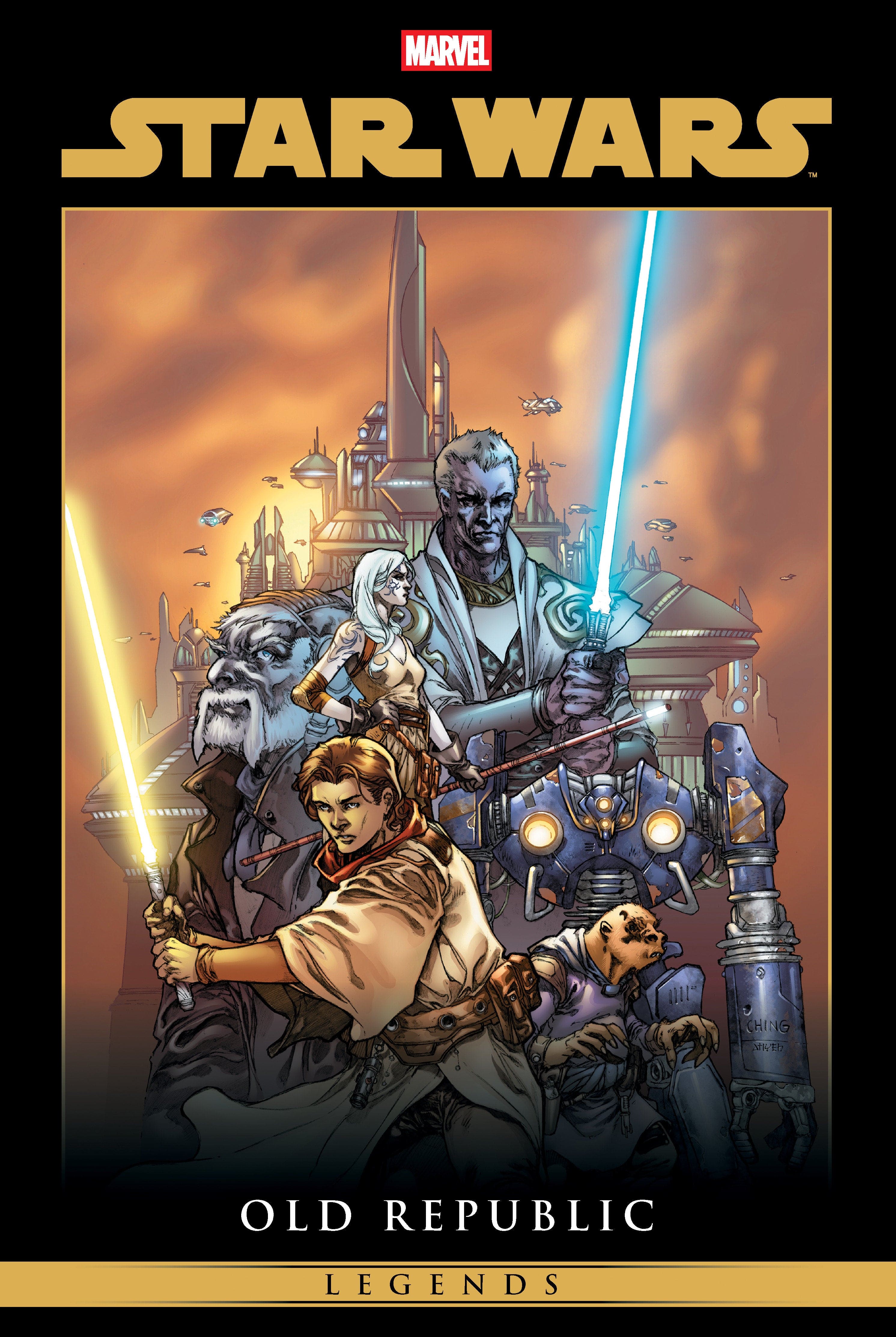 Marvel Comics Star Wars Legends: The Old Republic Omnibus Volume 1 Brian Ching Cover (New Printing)