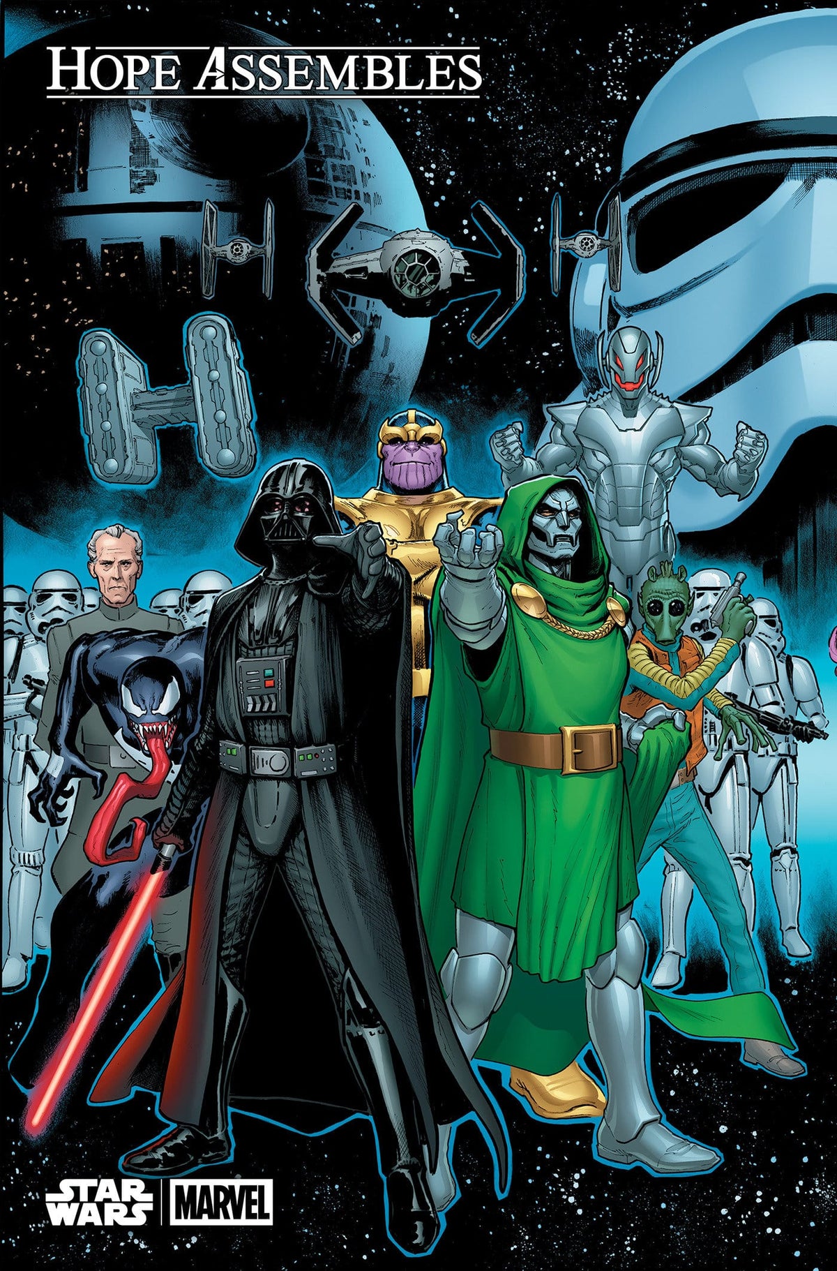 Marvel Comics Star Wars/Marvel: Hope Assembles #1 Cover A David Marquez