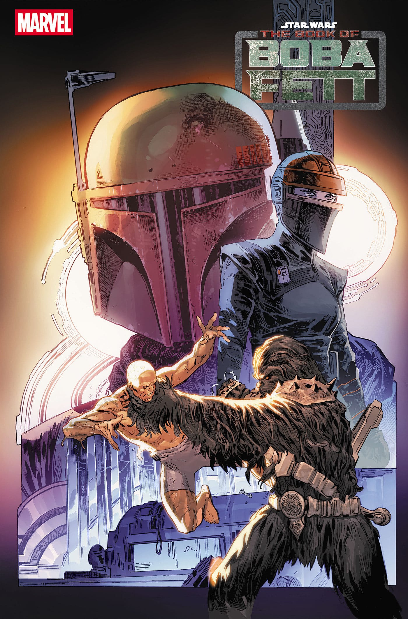 Marvel Comics Star Wars: The Book Of Boba Fett #3 Main Cover Ken Lashley