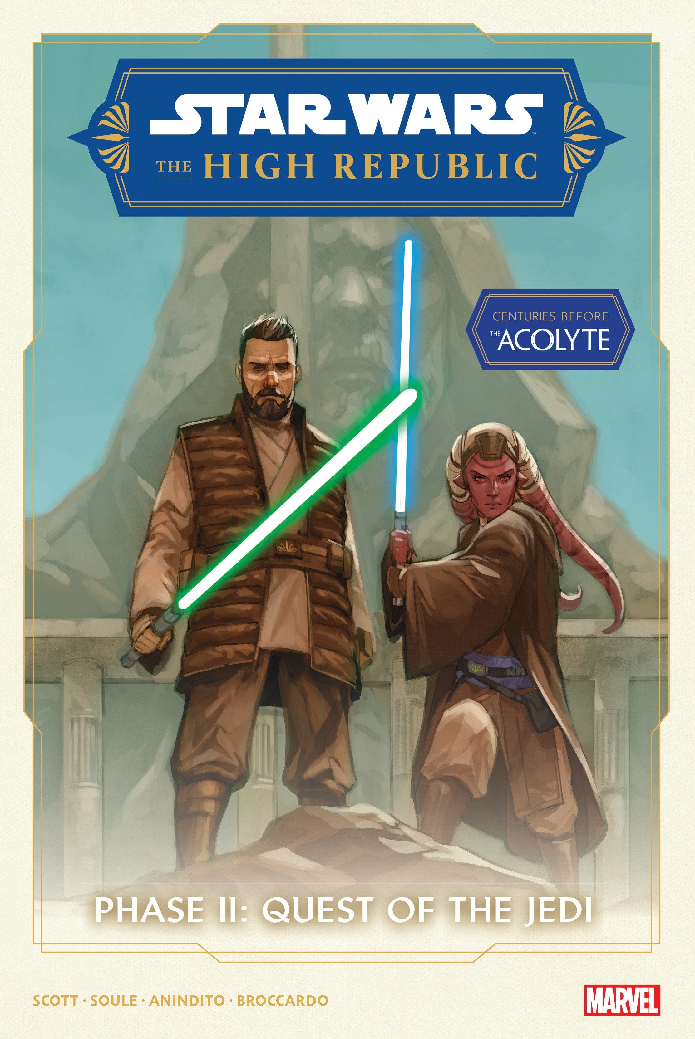 Marvel Comics Star Wars: The High Republic Phase II - Quest Of The Jedi Omnibus Phil Noto Cover