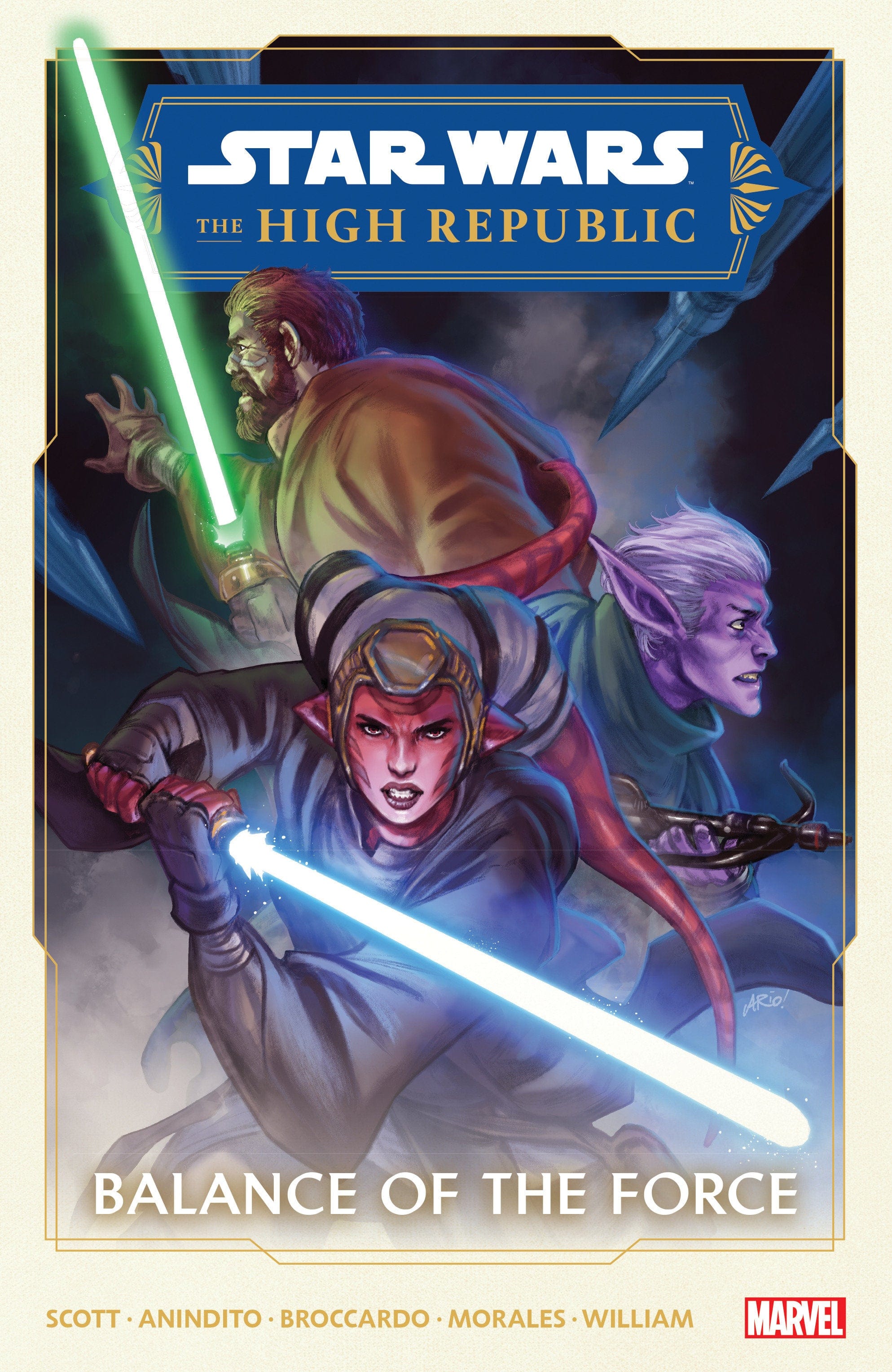 Marvel Comics Star Wars: The High Republic Phase II Volume 1 - Balance Of The Force