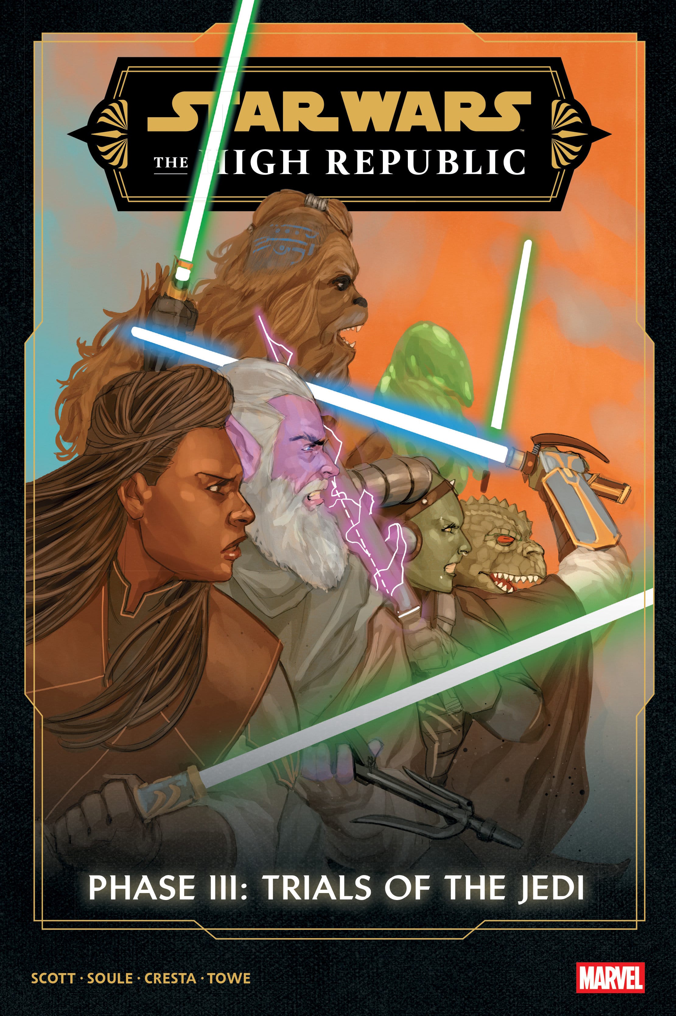Marvel Comics Star Wars: The High Republic Phase III - Trials Of The Jedi Omnibus Phil Noto Cover