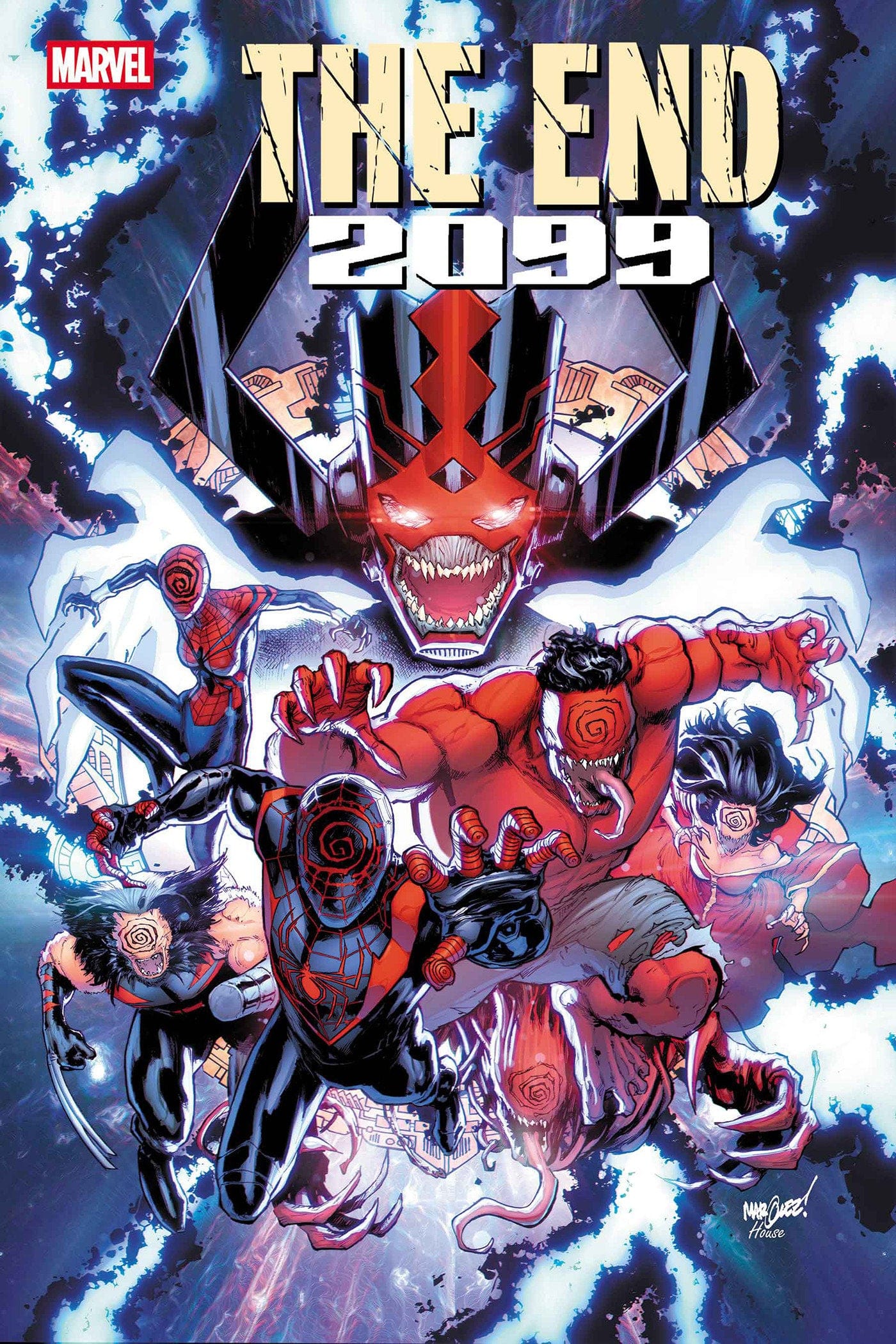 Marvel Comics The End 2099 #3 Main Cover David Marquez