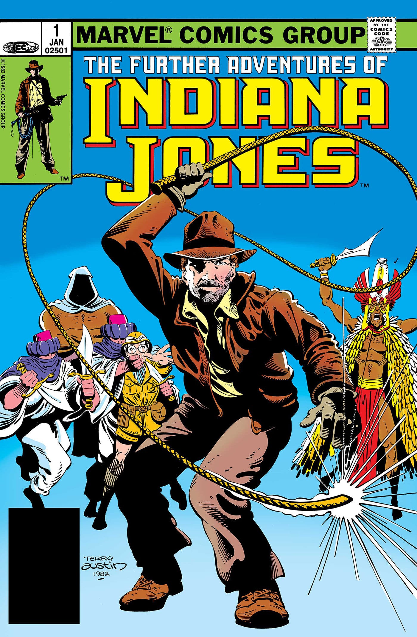 Marvel Comics The Further Adventures Of Indiana Jones #1 Facsimile Edition