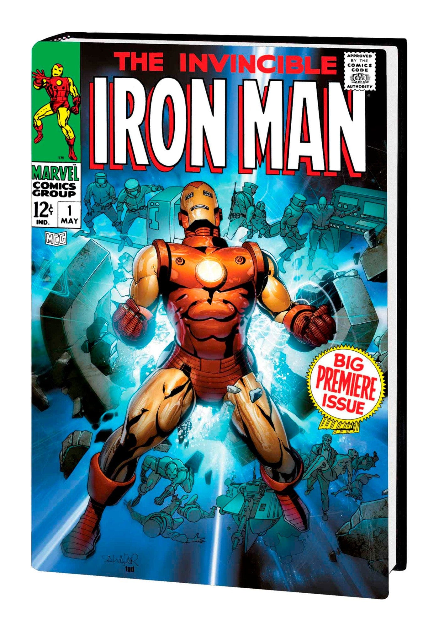 Marvel Comics The Invincible Iron Man Omnibus Volume 2 Salvador Larroca Cover (New Printing)