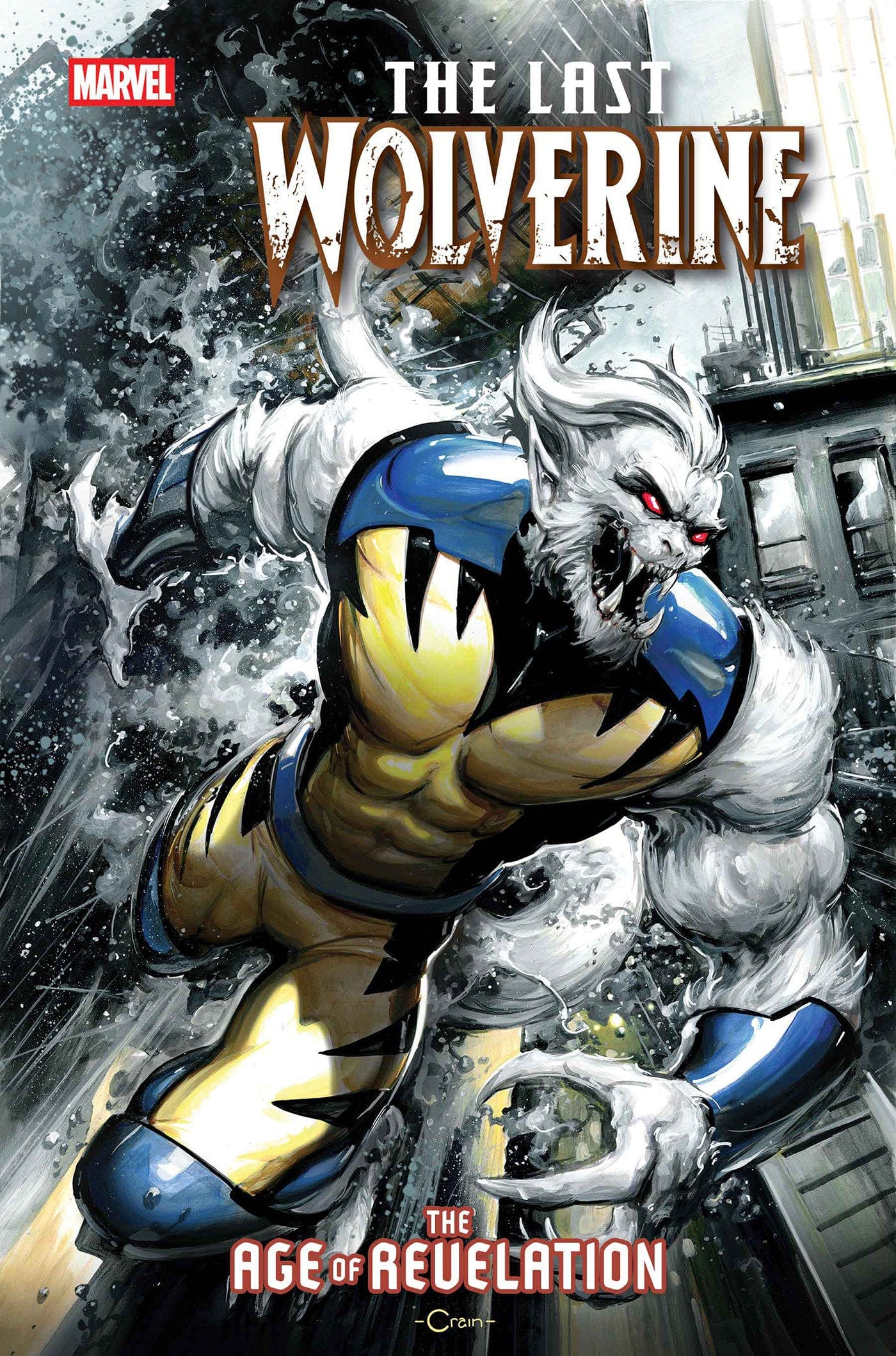 Marvel Comics The Last Wolverine #1 Clayton Crain Variant