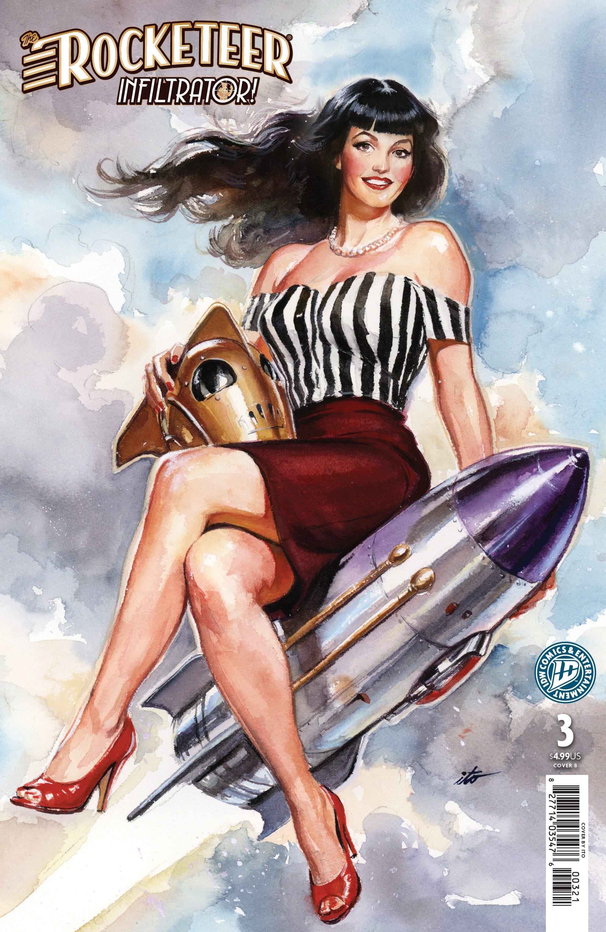 Marvel Comics The Rocketeer: Infiltrator! #3 Variant B Ito