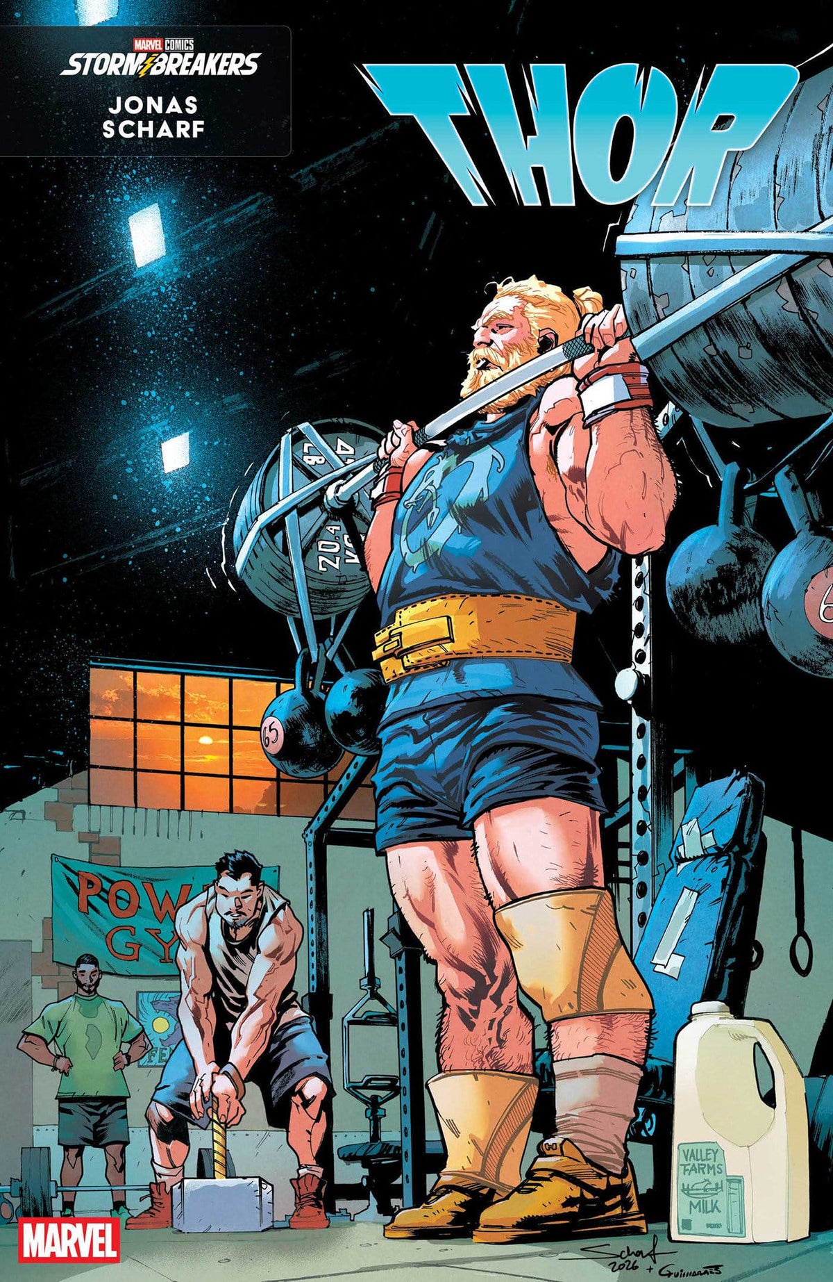 Marvel Comics Thor #803 Jonas Scharf Workout Variant
