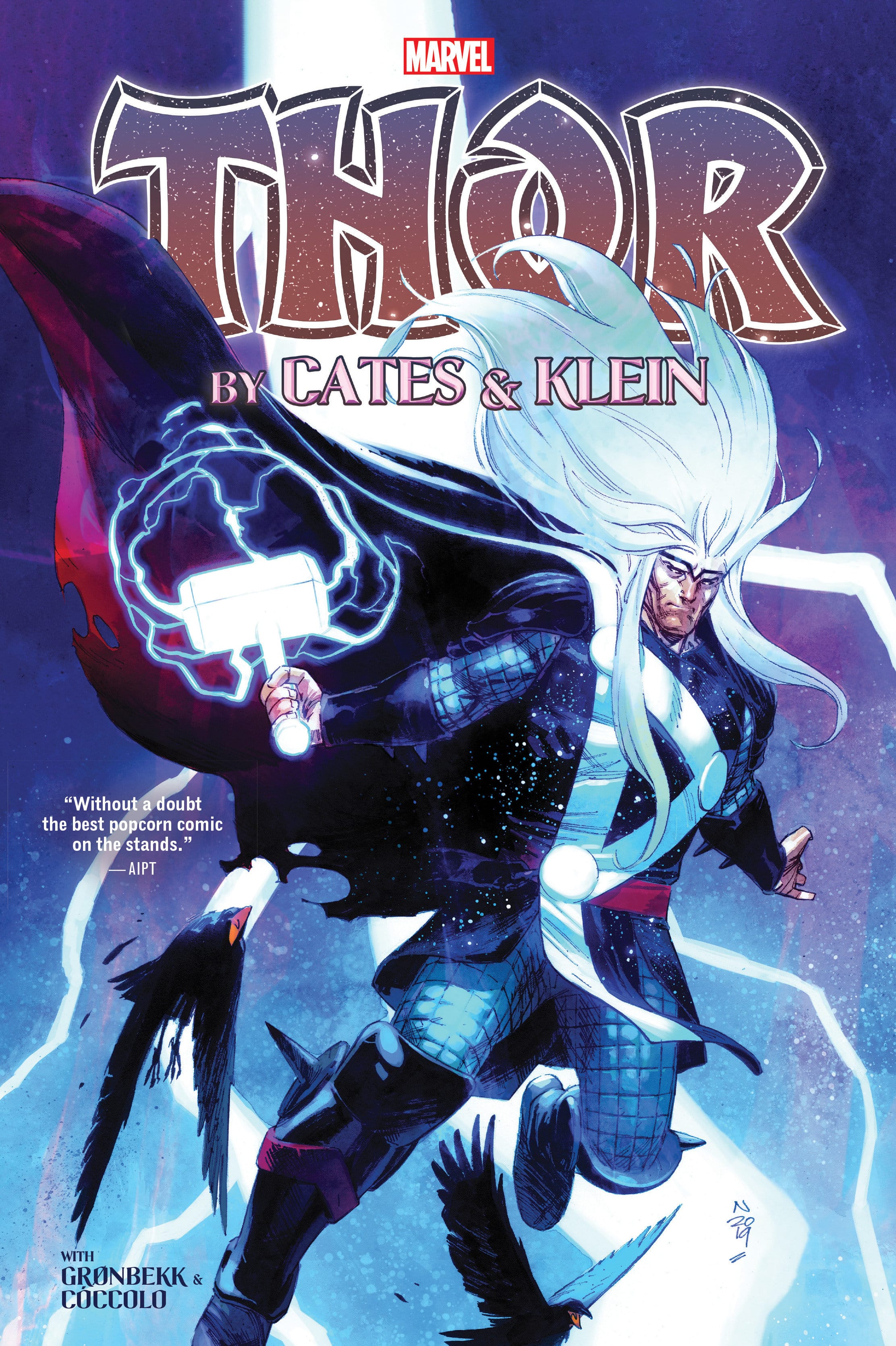 Marvel Comics Thor By Cates & Klein Omnibus Nic Klein Thor Solo Cover
