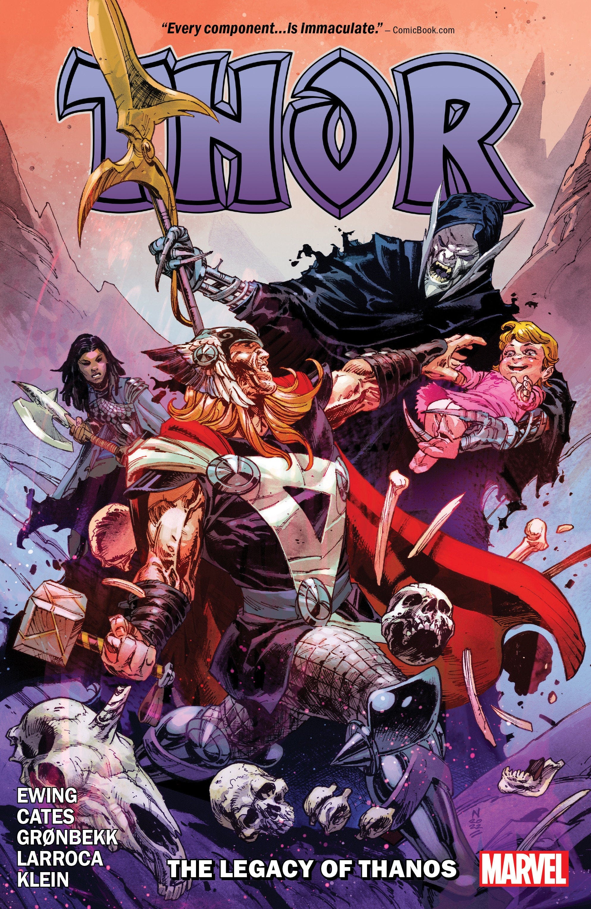 Marvel Comics Thor By Donny Cates Volume 5: The Legacy Of Thanos