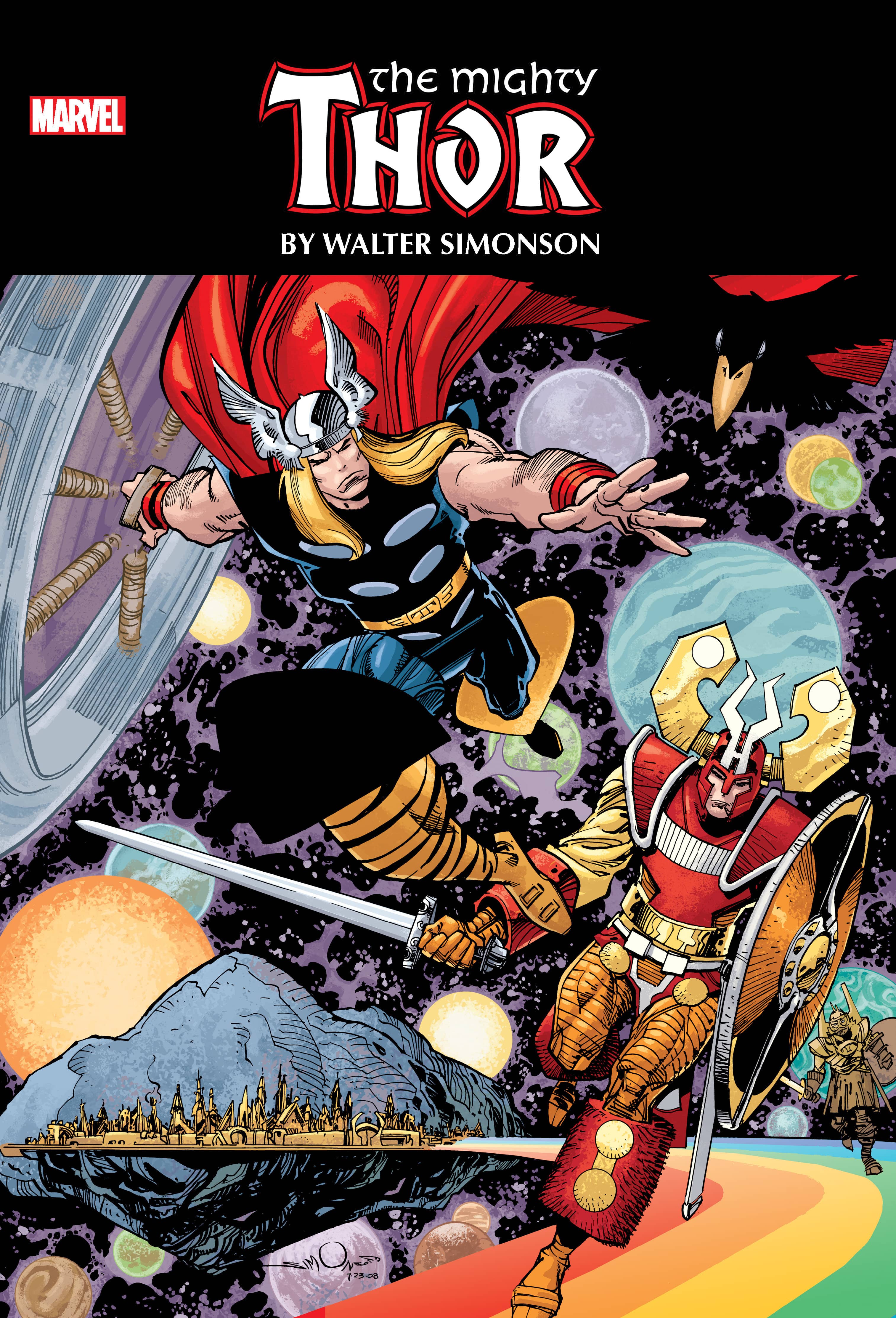 Marvel Comics Thor By Walter Simonson Omnibus Simonson Thor & Balder The Brave Cover (New Printing)
