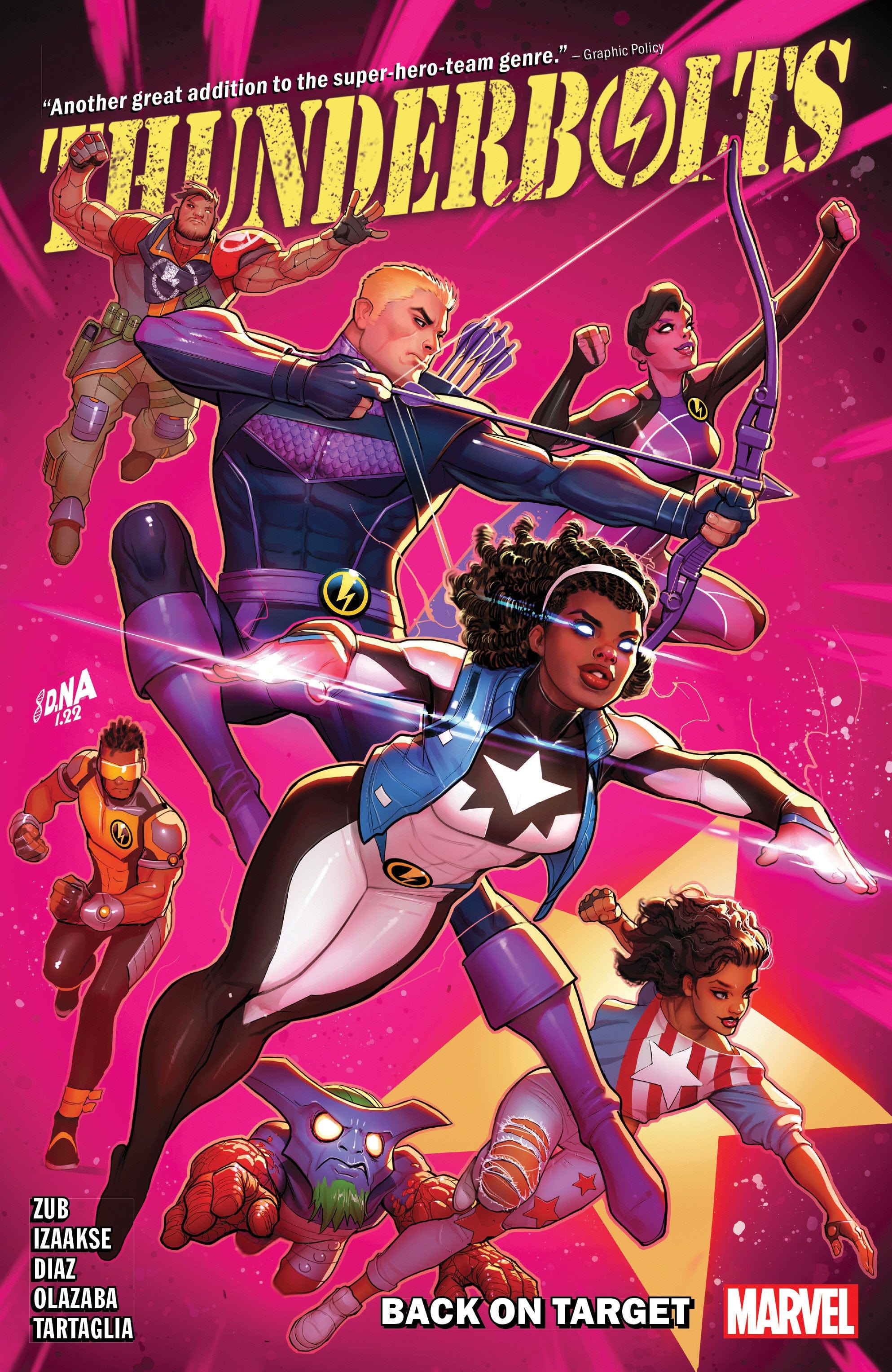 Marvel Comics Thunderbolts: Back On Target