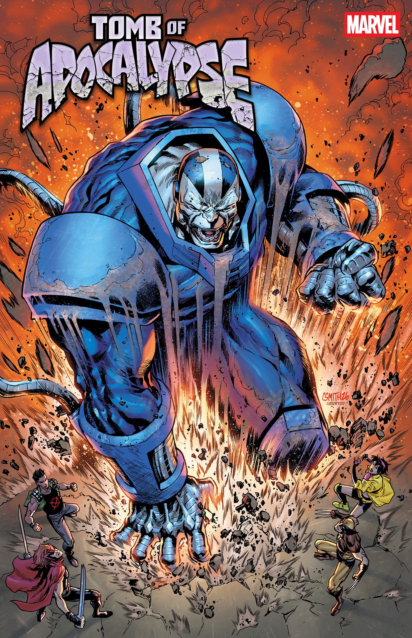 Marvel Comics Tomb Of Apocalypse #3 Cory Smith Variant