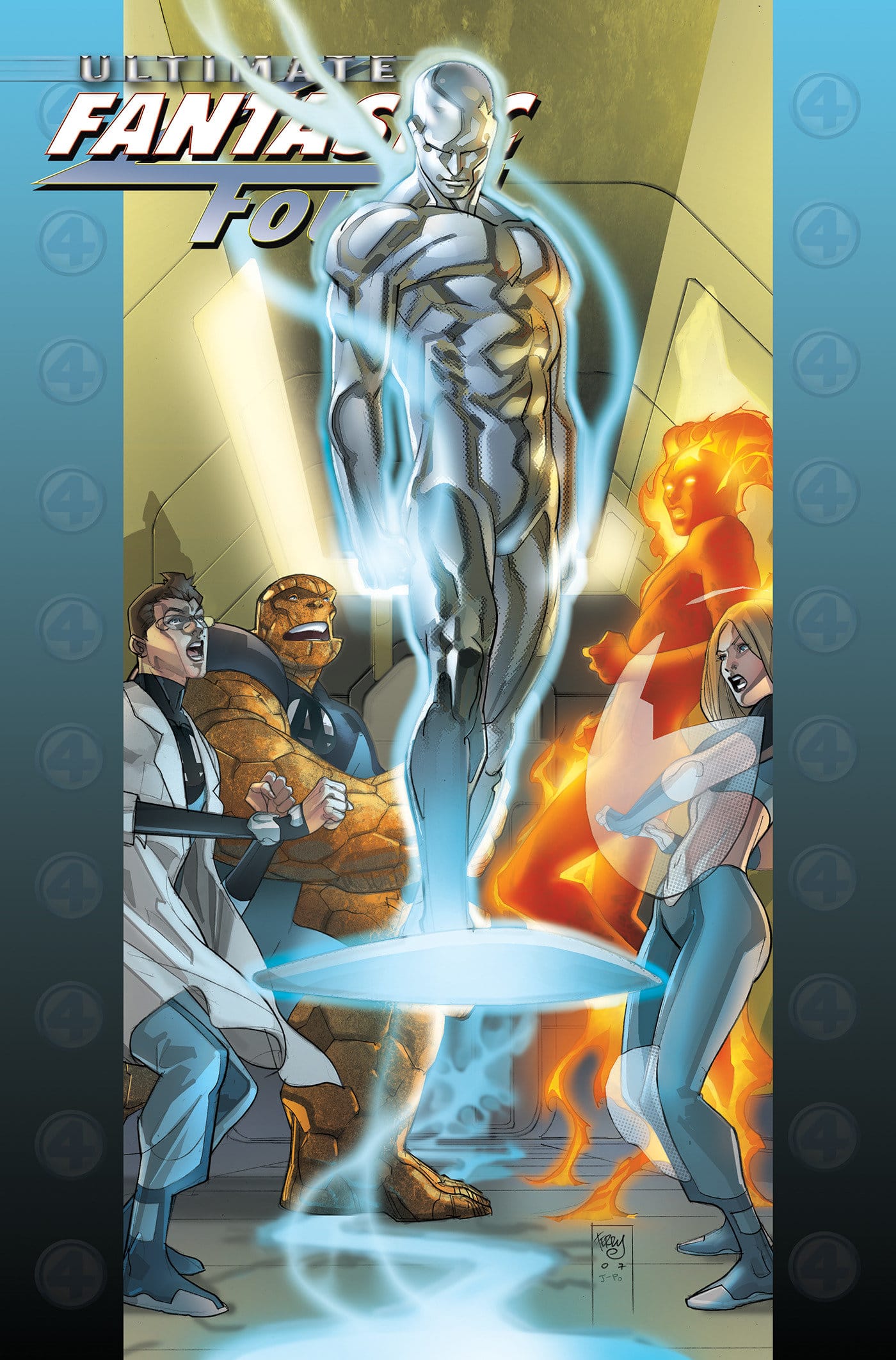 Marvel Comics Ultimate Fantastic Four Omnibus Vol. 2 Pasqual Ferry Silver Surfer Cover
