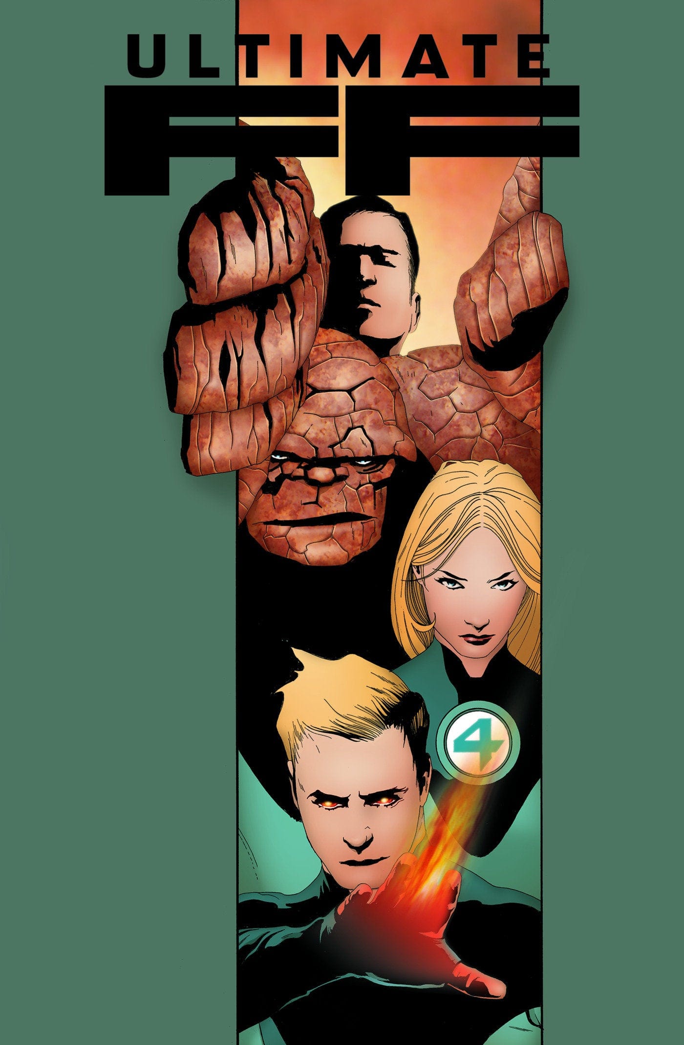 Marvel Comics Ultimate Fantastic Four Omnibus Volume 1 Jae Lee Cover (Direct Market Edition)