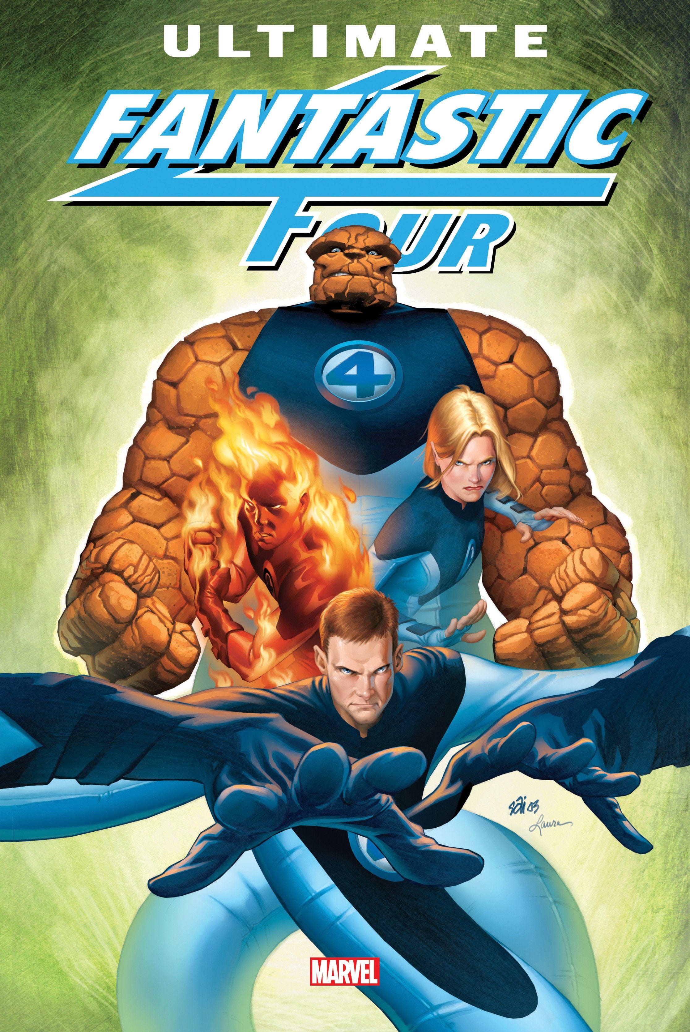 Marvel Comics Ultimate Fantastic Four Omnibus Volume 1 Stuart Immonen Cover