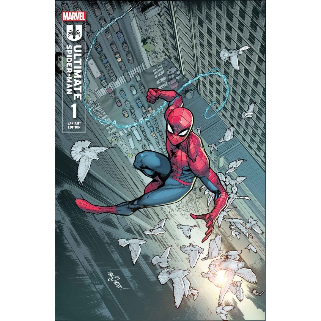 Marvel Comics Ultimate Spider-Man #1 (2024) David Marquez Virgin Variant [1:100]