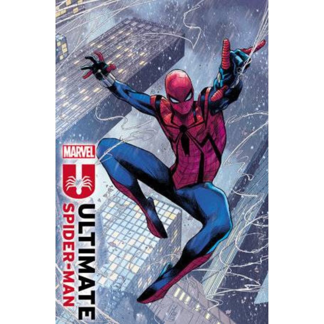Marvel Comics Ultimate Spider-Man #1 (2024) Marco Checchetto Costume Tease Variant B