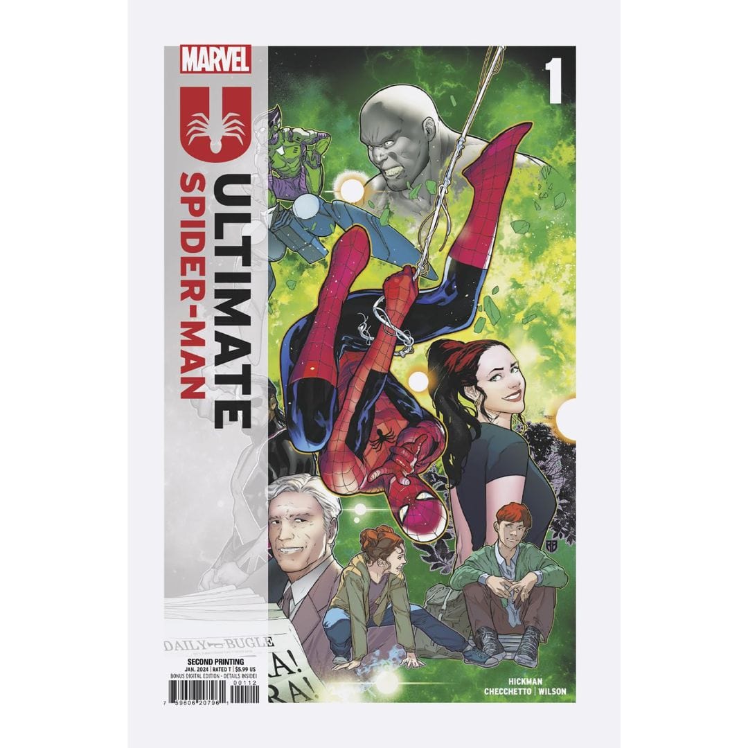 Marvel Comics Ultimate Spider-Man #1 R.B. Silva 2nd Printing Variant