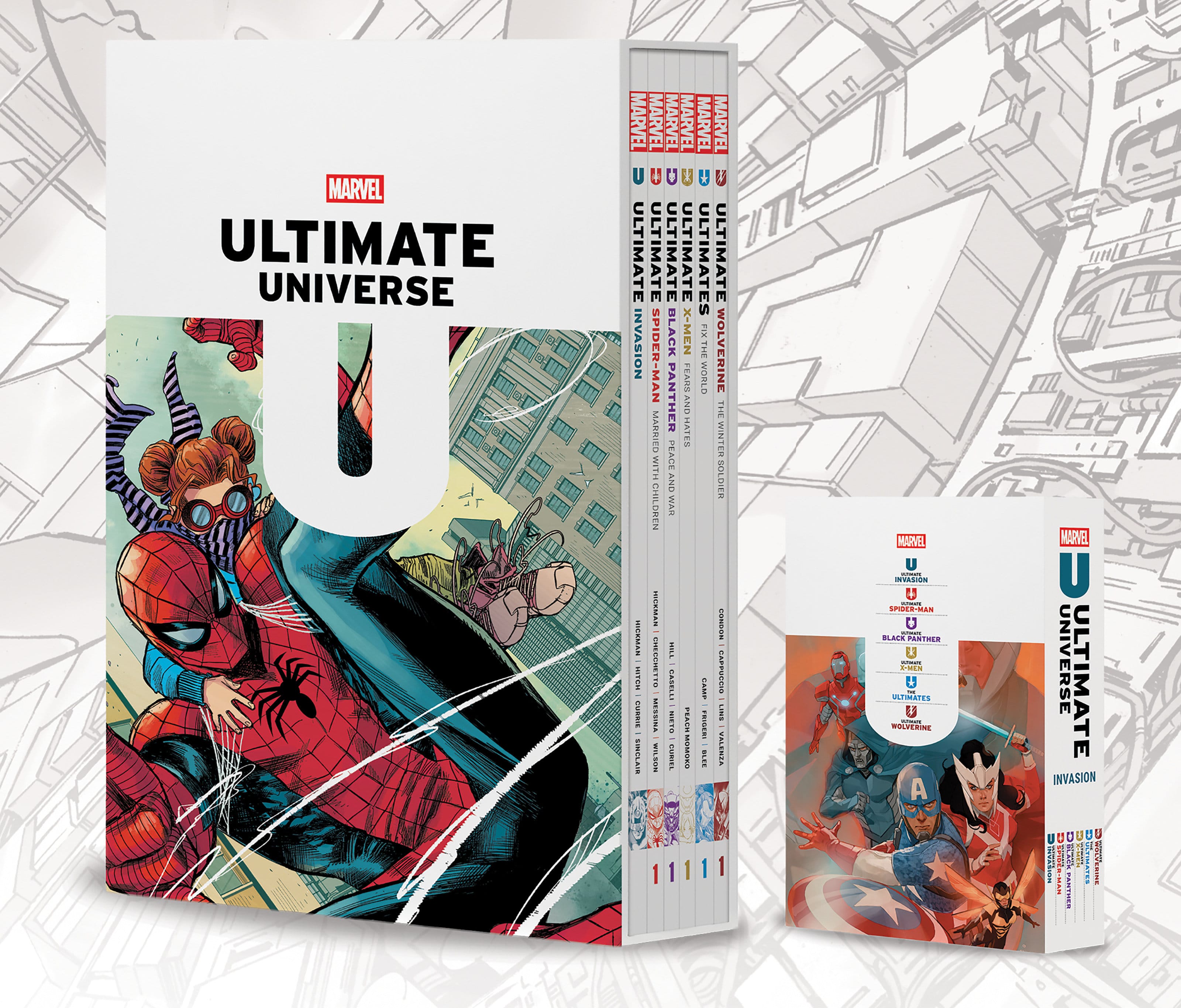 Marvel Comics Ultimate Universe: Invasion Box Set Slipcase
