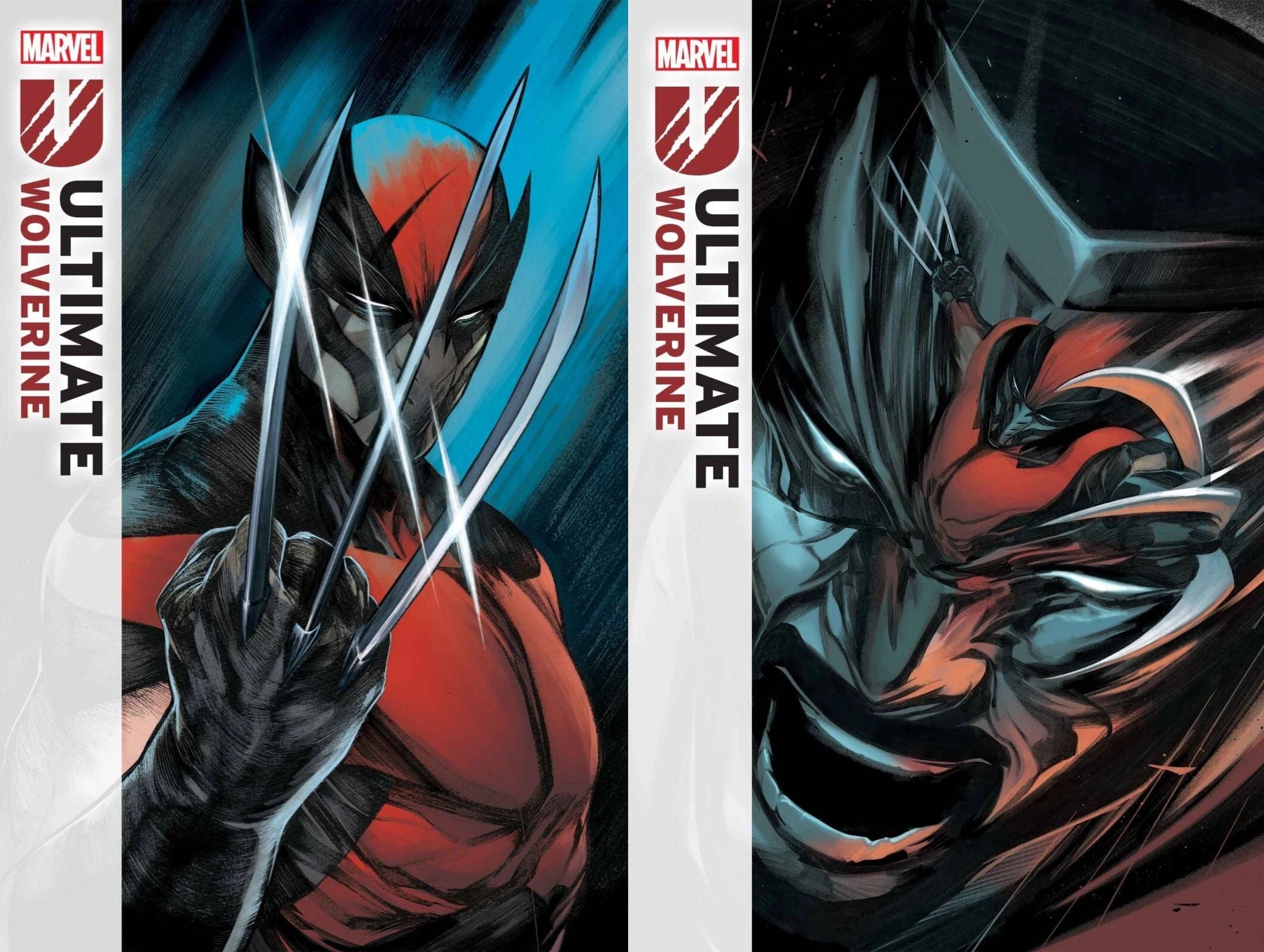 Marvel Comics Ultimate Wolverine #1 and #2 Main Cover Alessandro Cappuccio First Printing Set