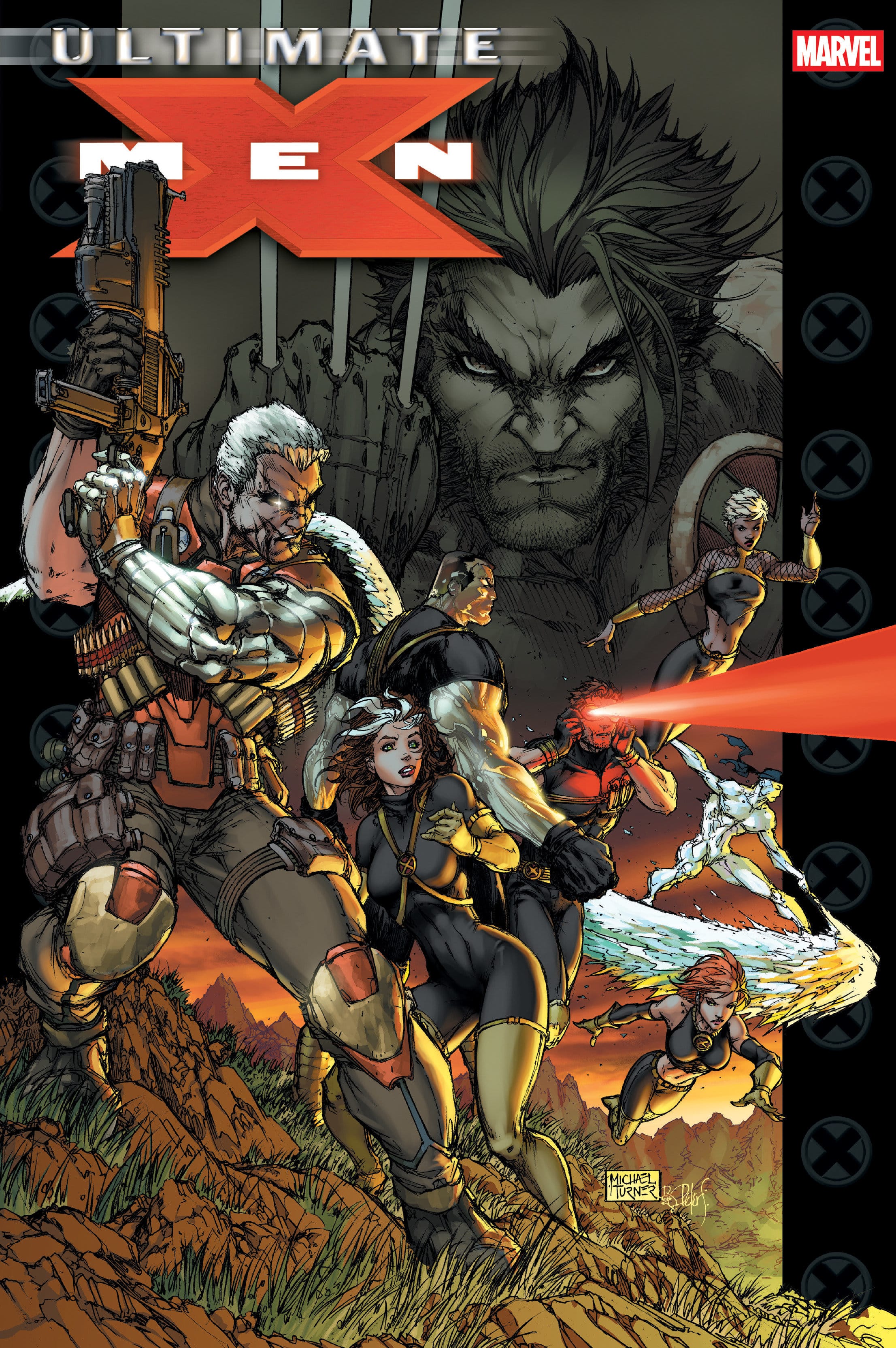 Marvel Comics Ultimate X-Men Omnibus Vol. 3 Michael Turner Cover
