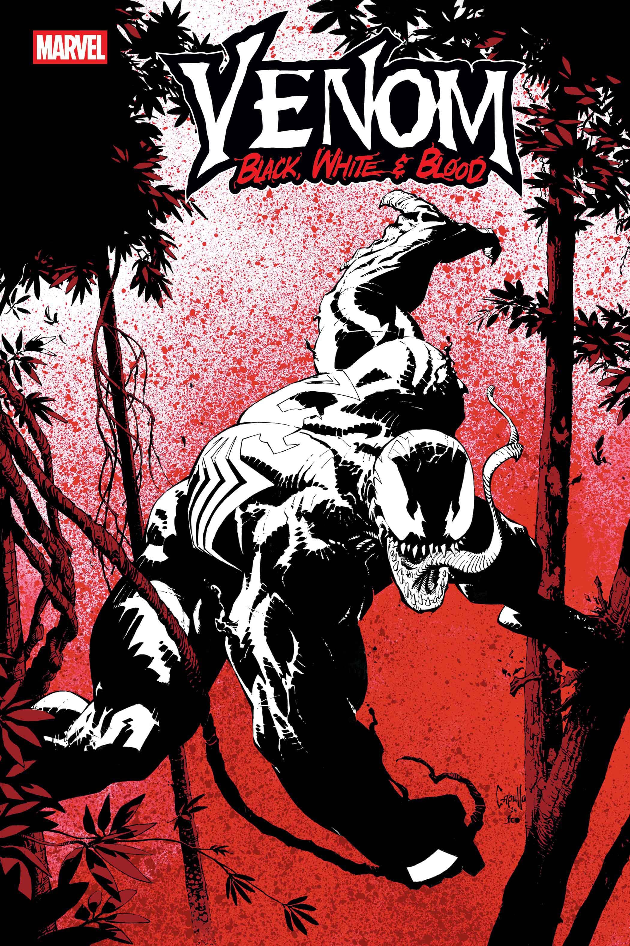 Marvel Comics Venom: Black, White & Blood #1