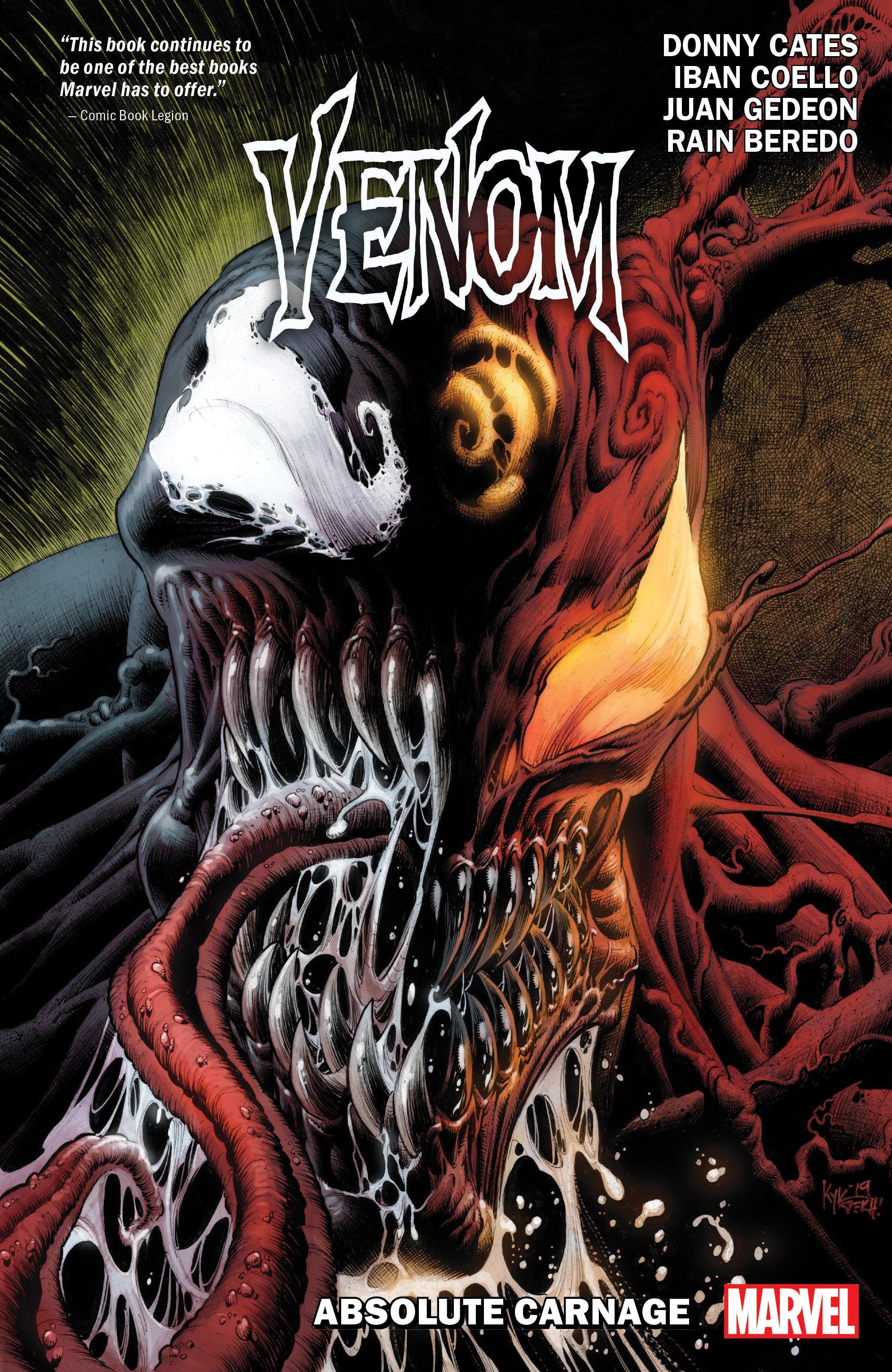 Marvel Comics Venom By Donny Cates Volume 3: Absolute Carnage