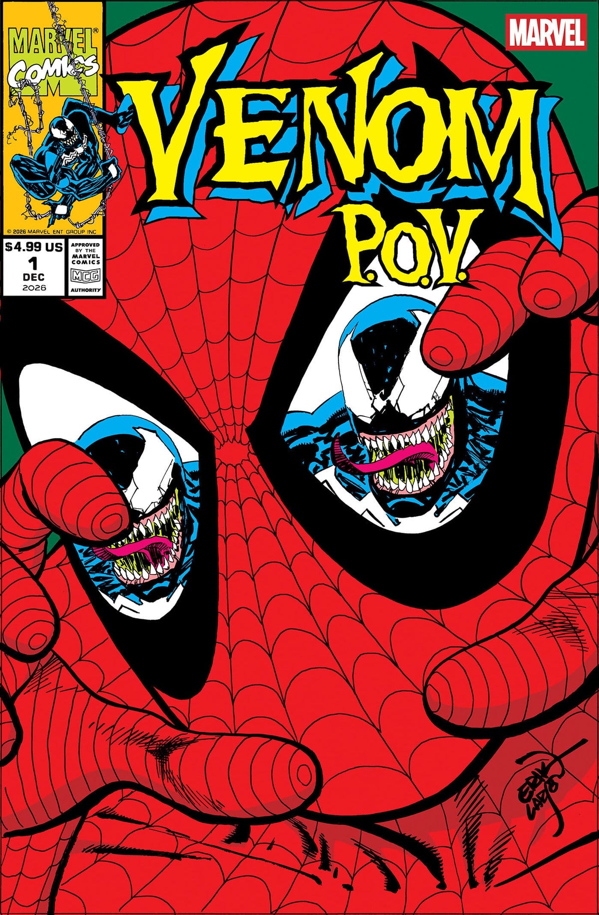 Marvel Comics Venom: POV #1 Cover D Erik Larsen Variant