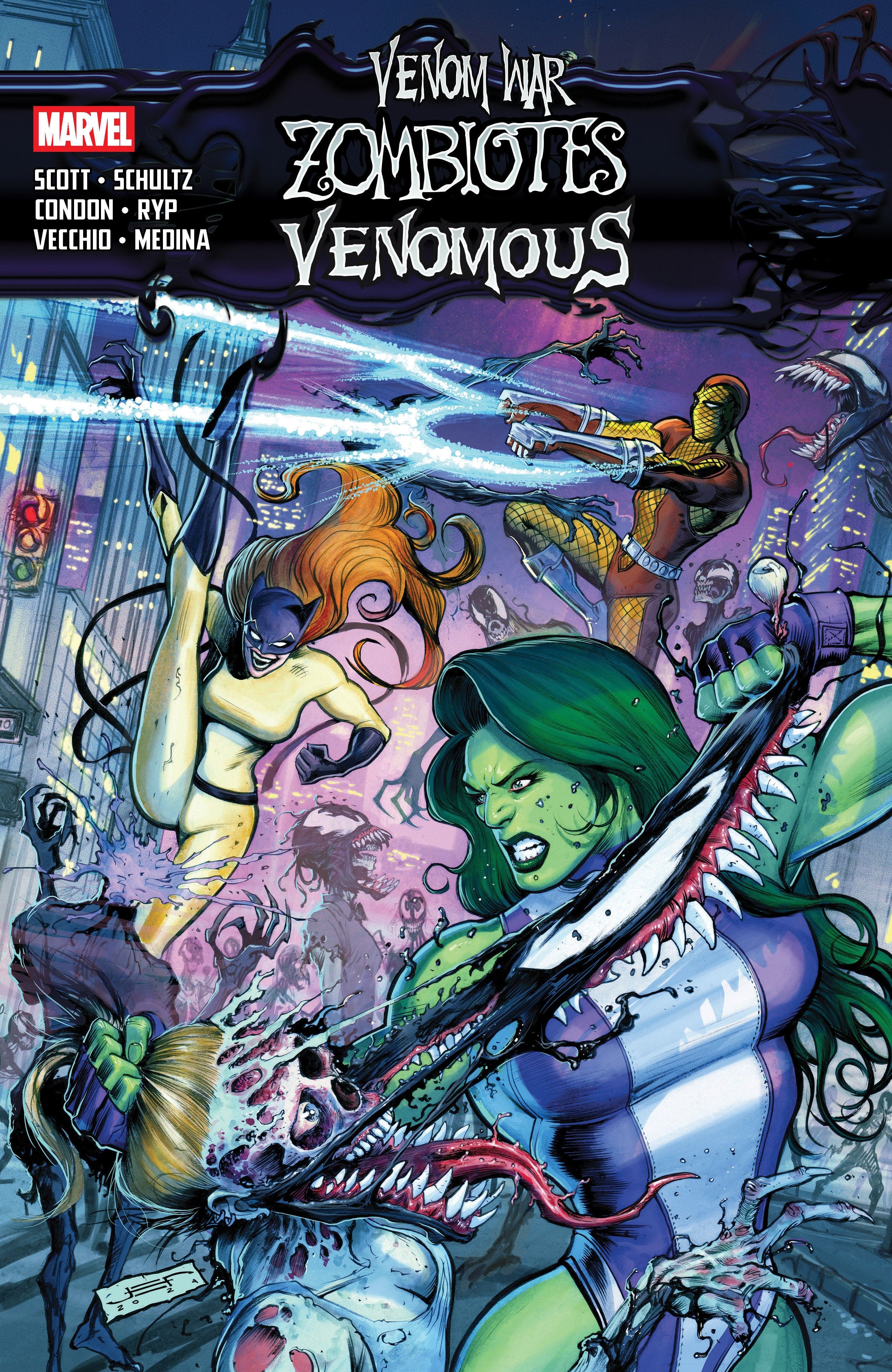 Marvel Comics Venom War: Zombiotes/Venomous