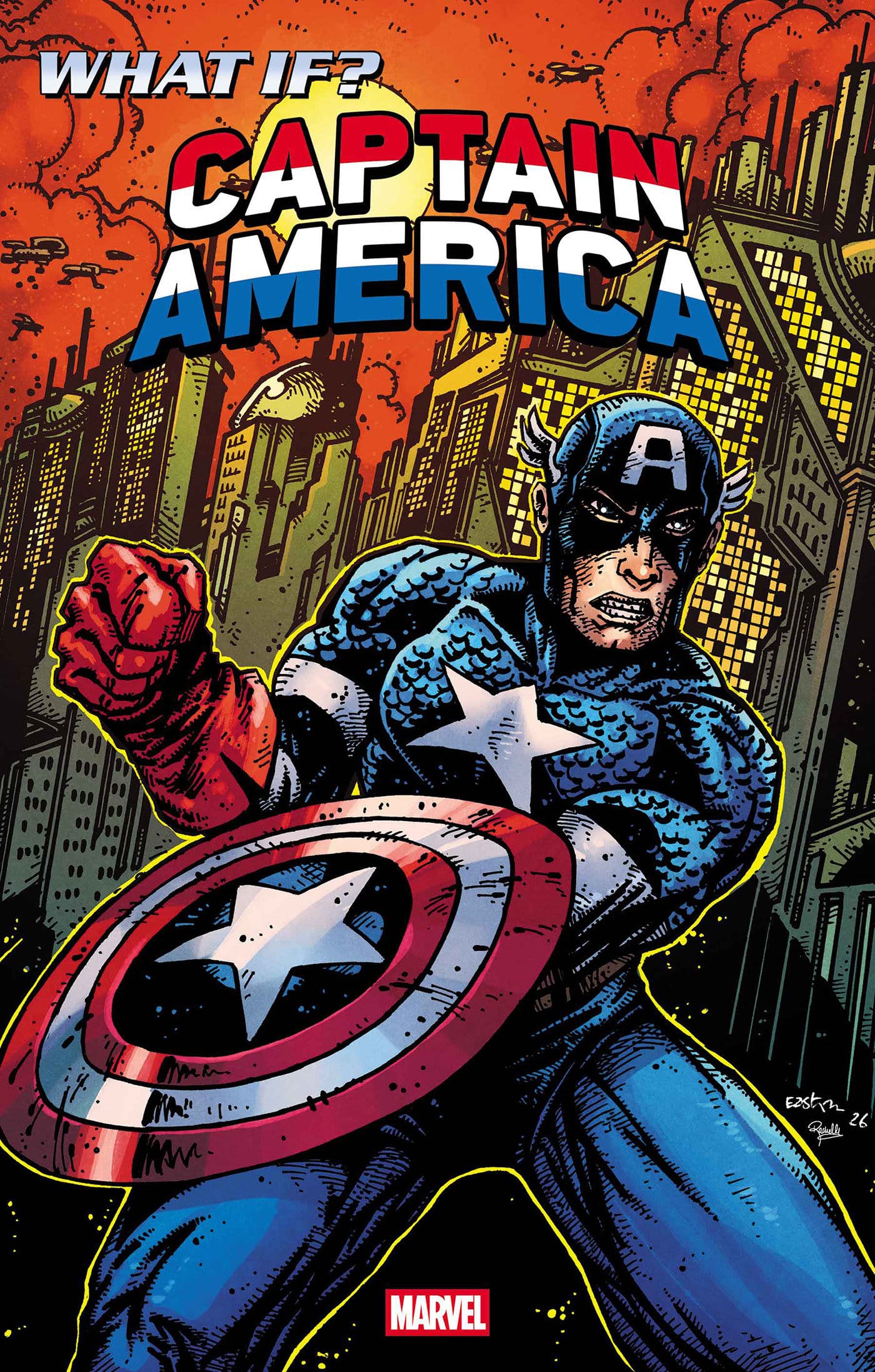 Marvel Comics What If...? Captain America #1 Kevin Eastman Variant