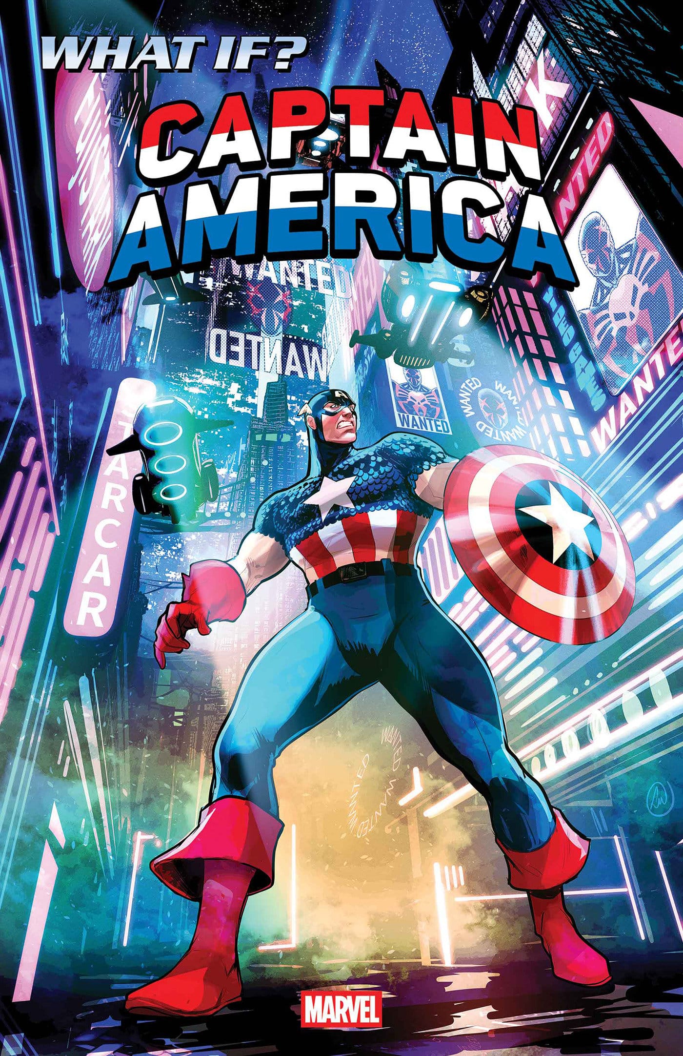 Marvel Comics What If...? Captain America #1 Main Cover Lucas Werneck