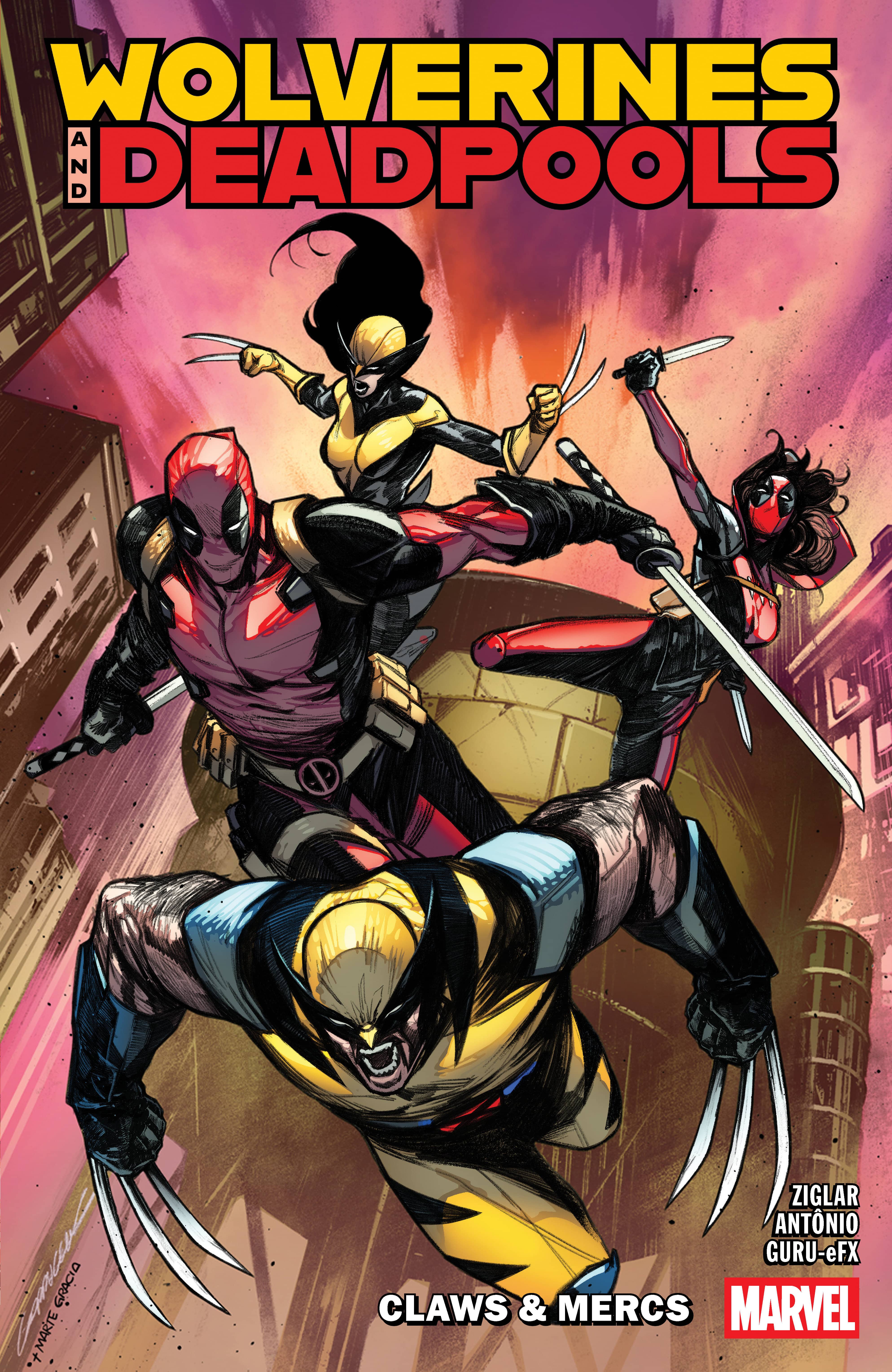 Marvel Comics Wolverines & Deadpools: Claws & Mercs
