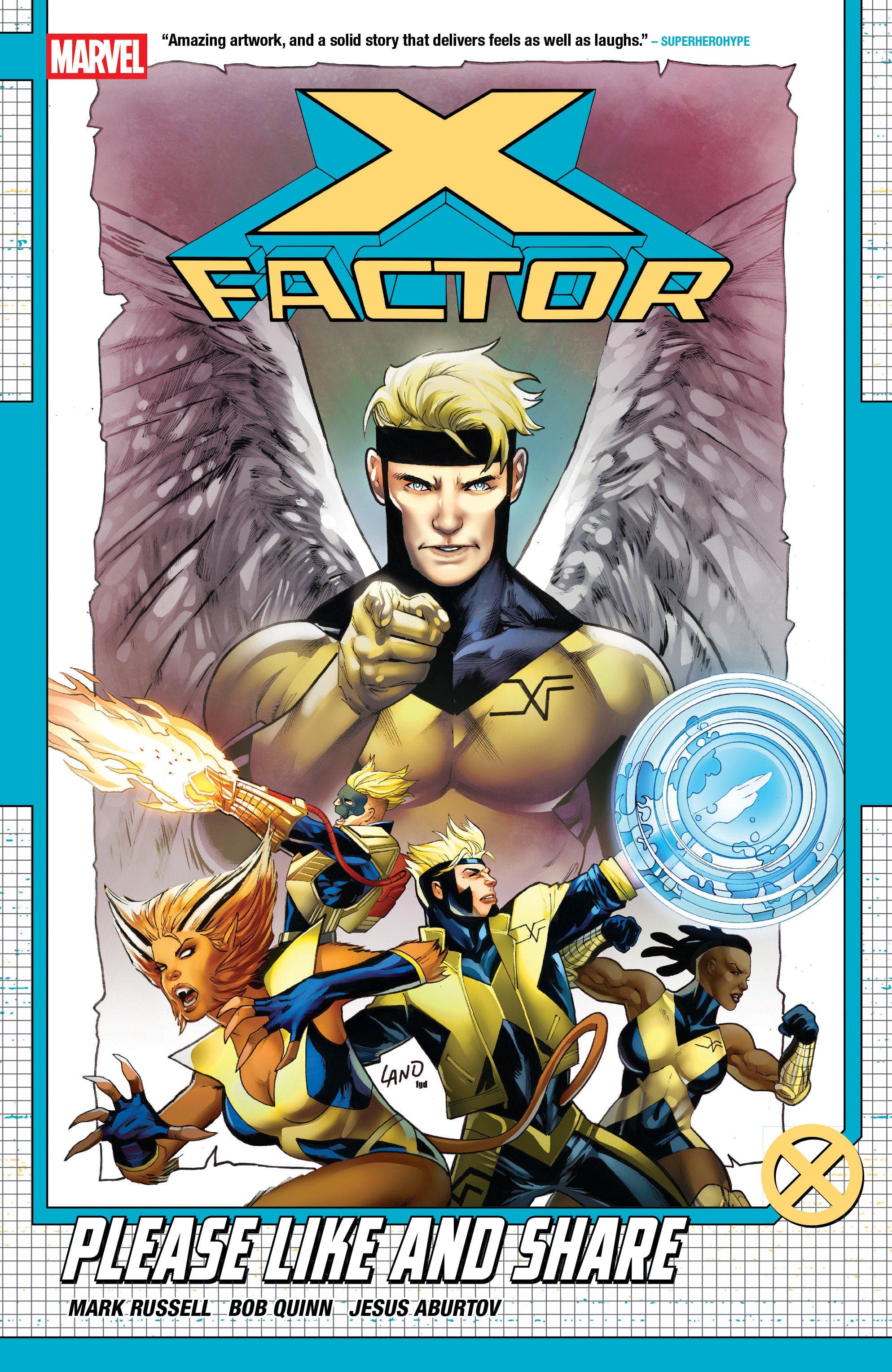 Marvel Comics X-Factor by Mark Russell Volume 1: Please Like And Share