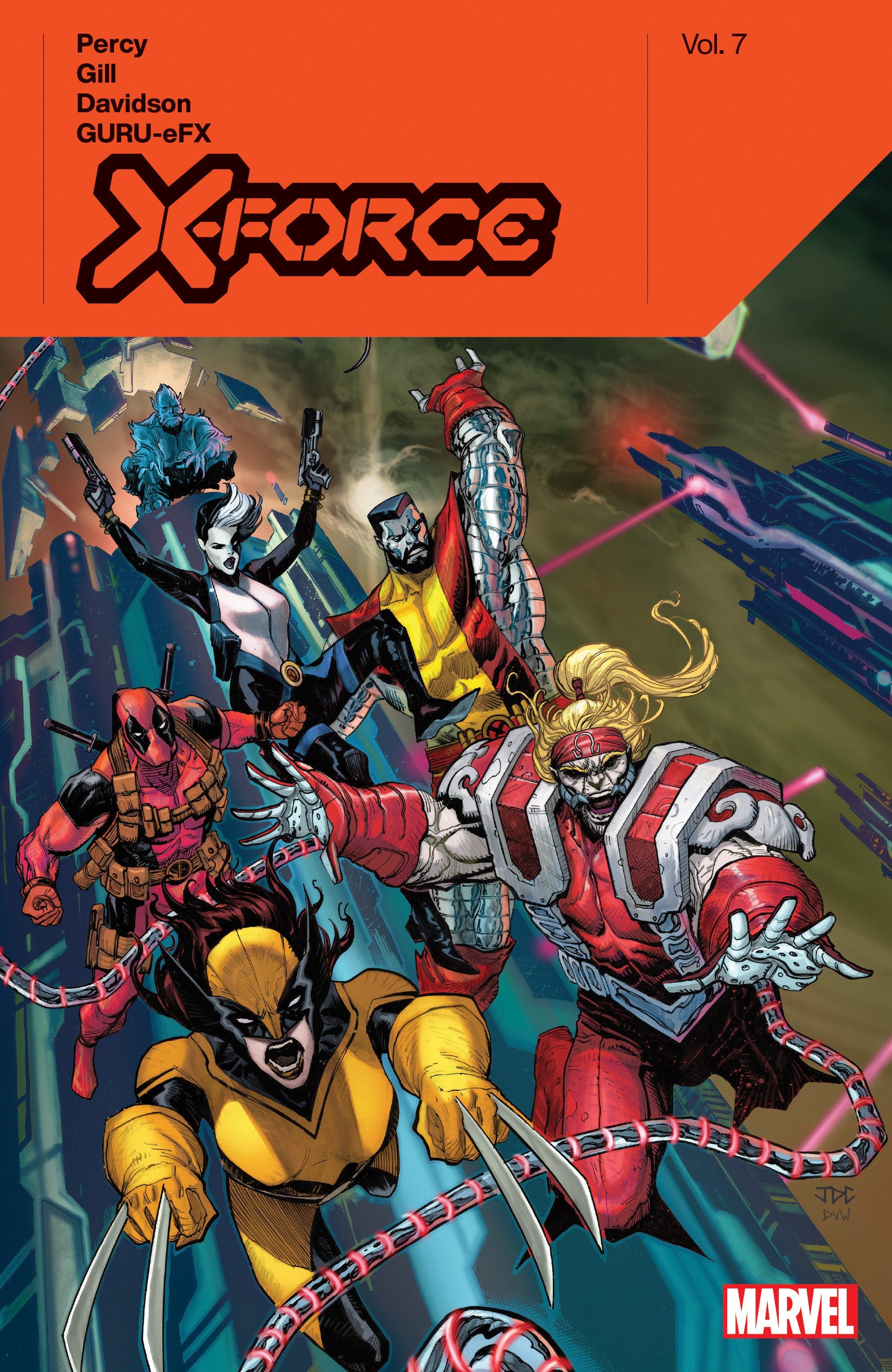 Marvel Comics X-Force By Benjamin Percy Volume 7