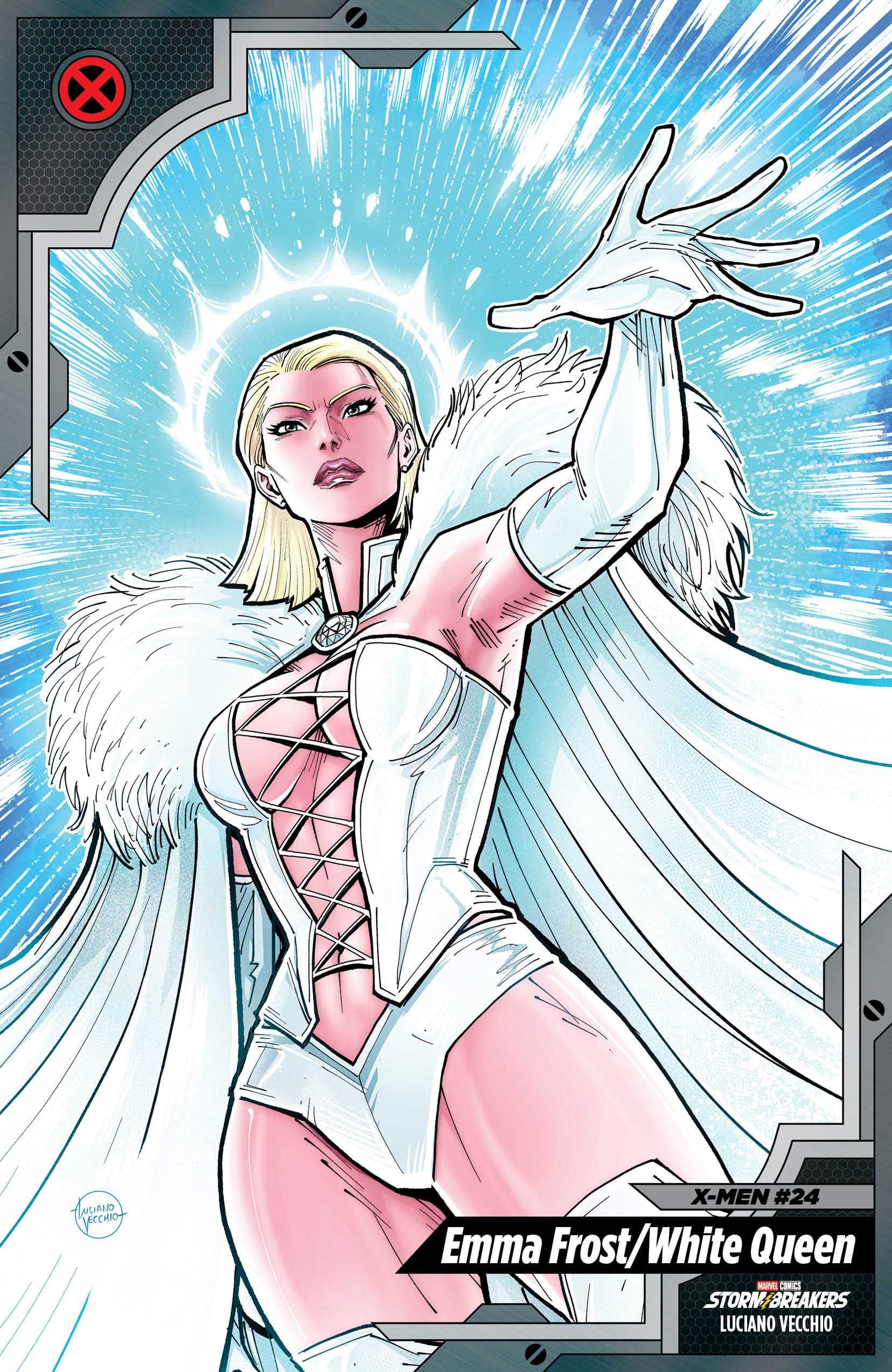 Marvel Comics X-Men #24 Luciano Vecchio X-Men Trading Card Variant