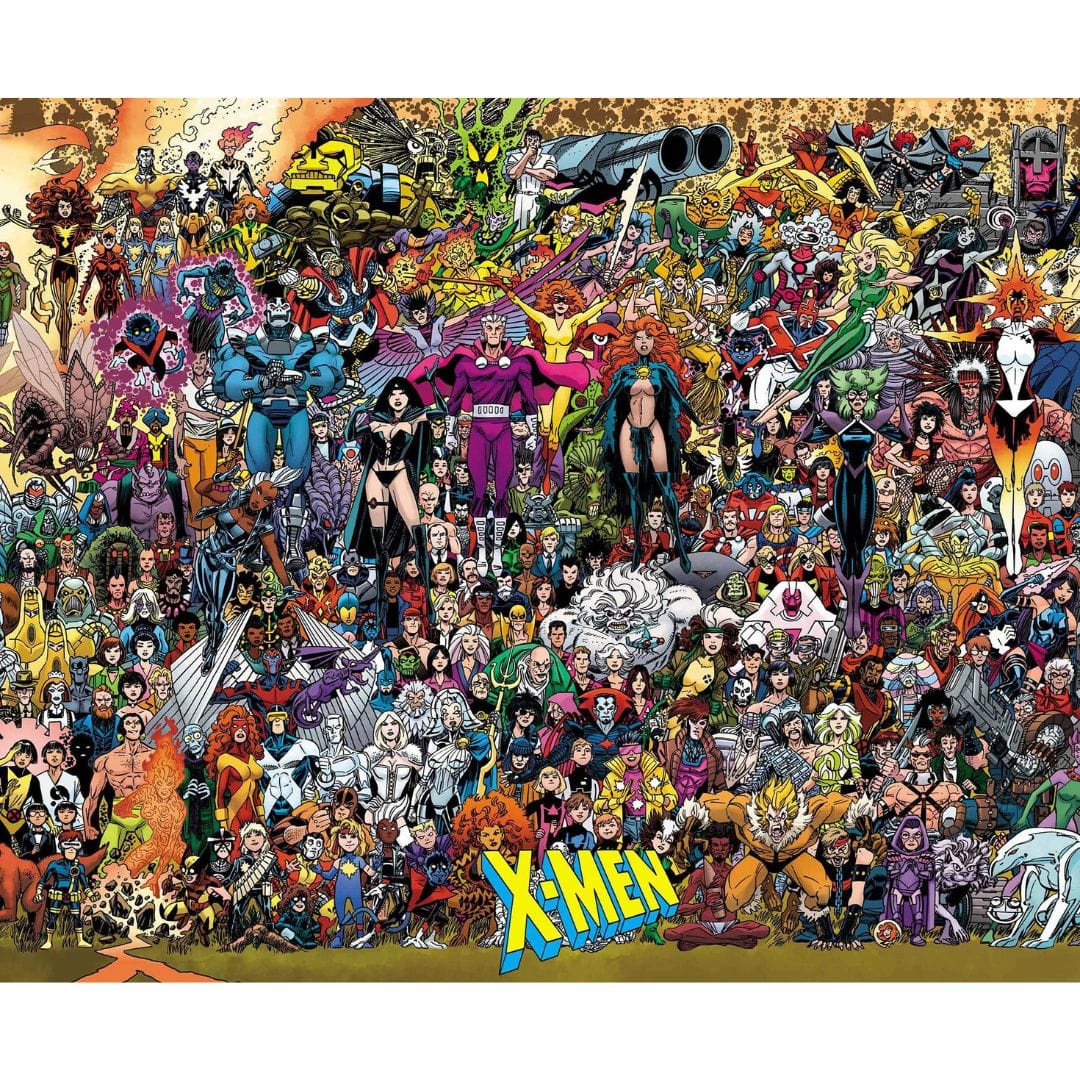 Marvel Comics X-Men #35 & X-Men #1 Scott Koblish Wraparound Connecting Variant Set