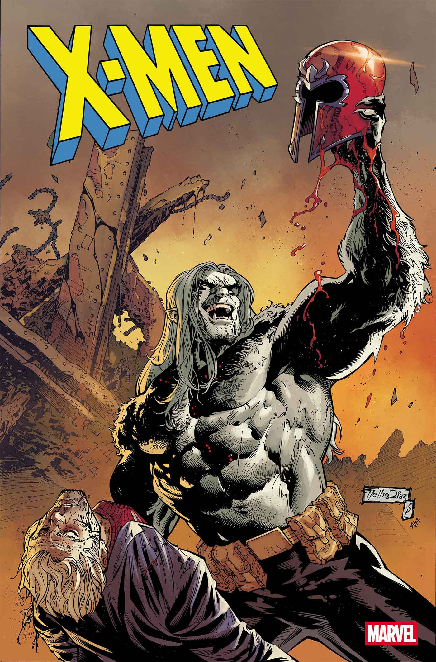 Marvel Comics X-Men #36 Main Cover Netho Diaz
