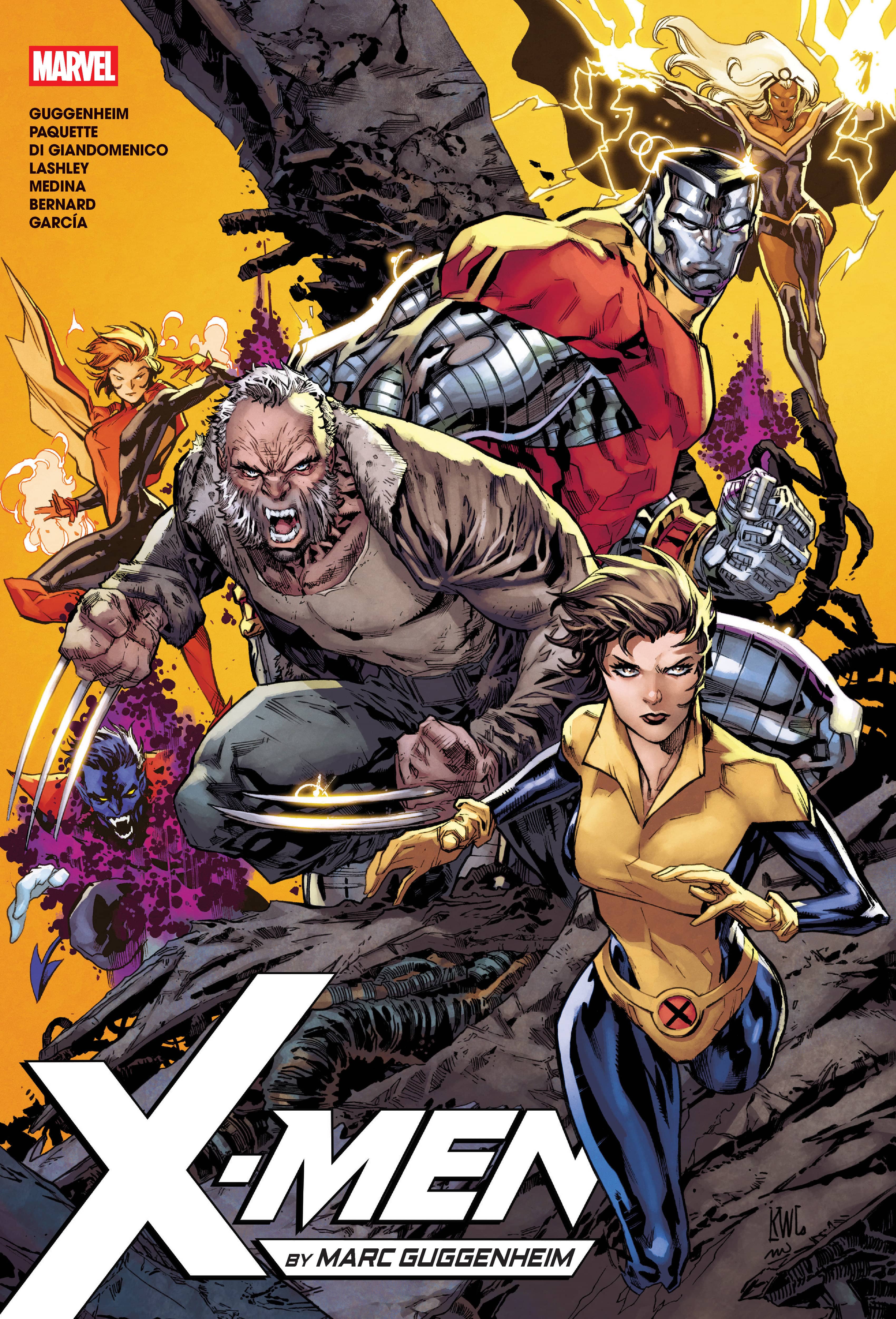 Marvel Comics X-Men By Marc Guggenheim Omnibus Ken Lashley Cover