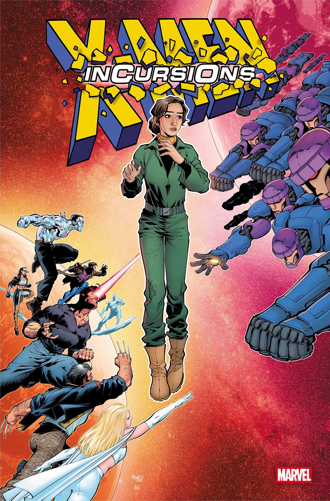 Marvel Comics X-Men: Incursions #1 Cover A Gleb Melnikov