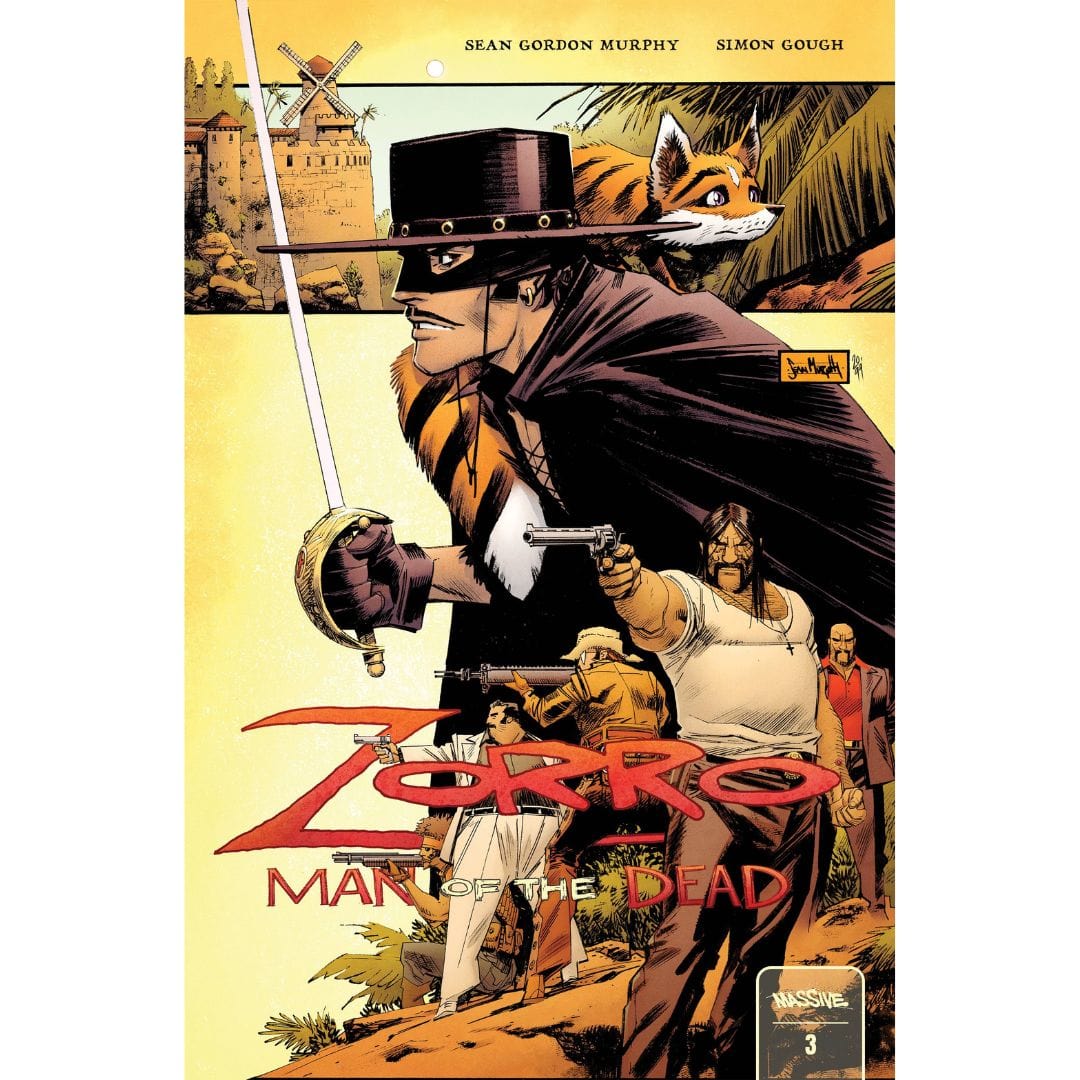 Massive Zorro Man Of The Dead #1 2 3 4 Cover A Sean Gordon Murphy Set